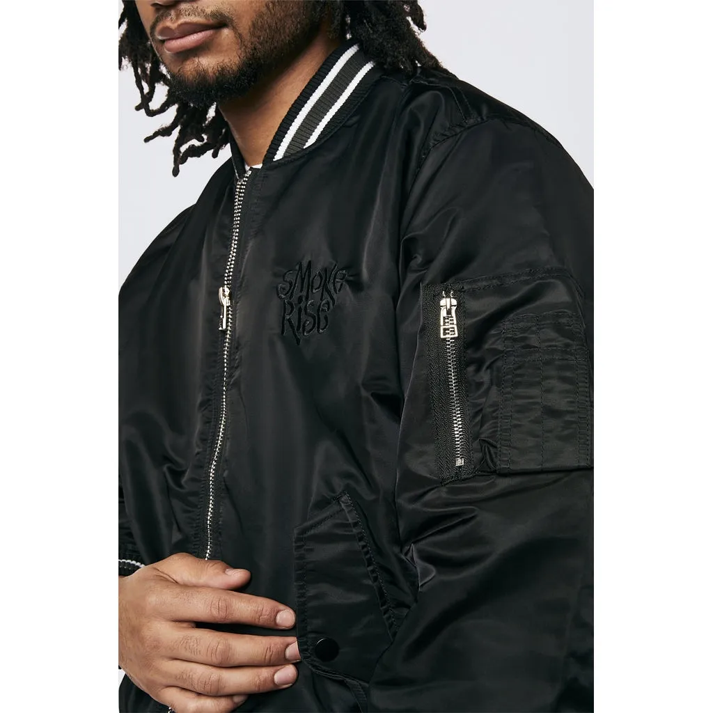 Men's MA1 Bomber Jacket Black - Online Exclusive