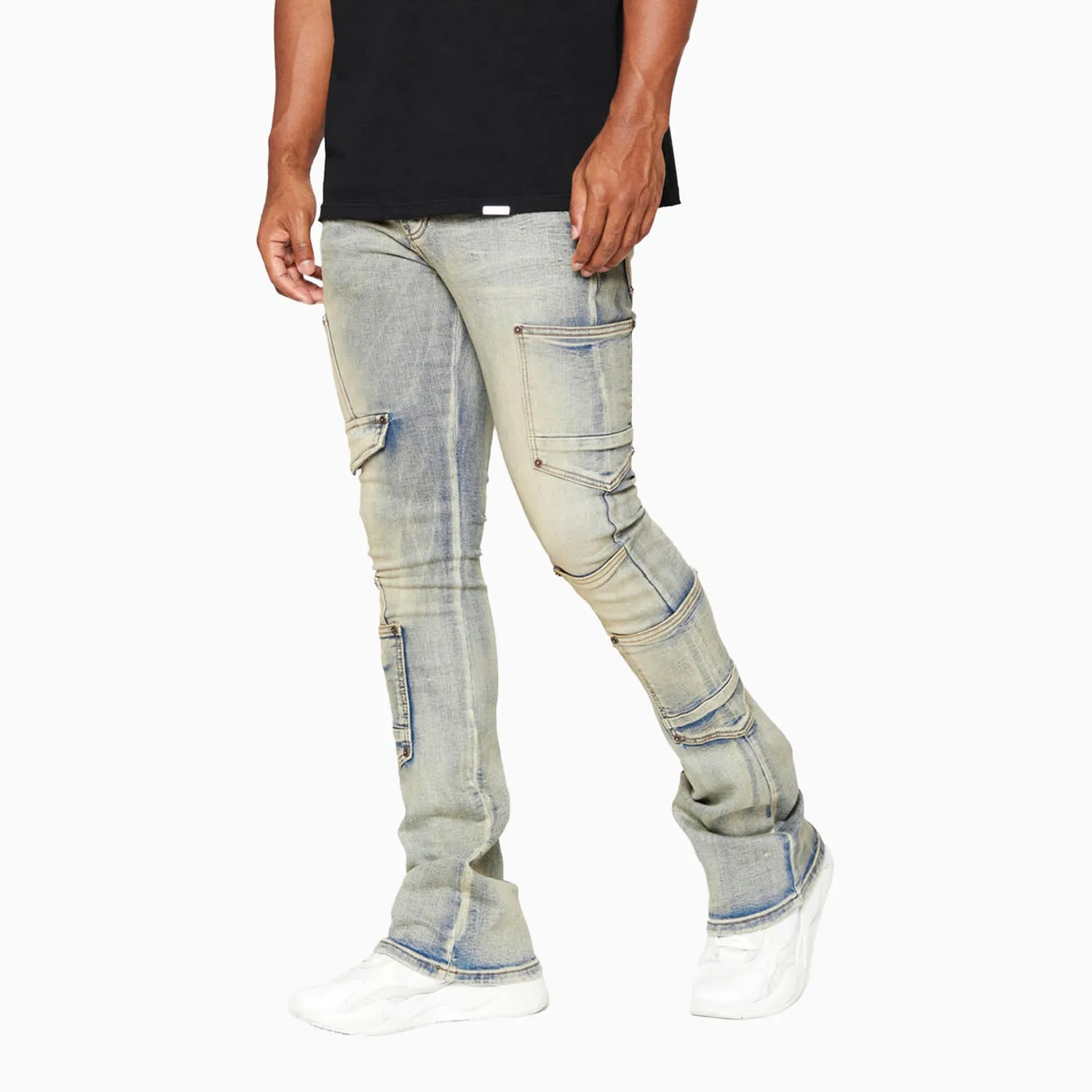 Men's Pocros Denim Super Stacked Jeans Pant