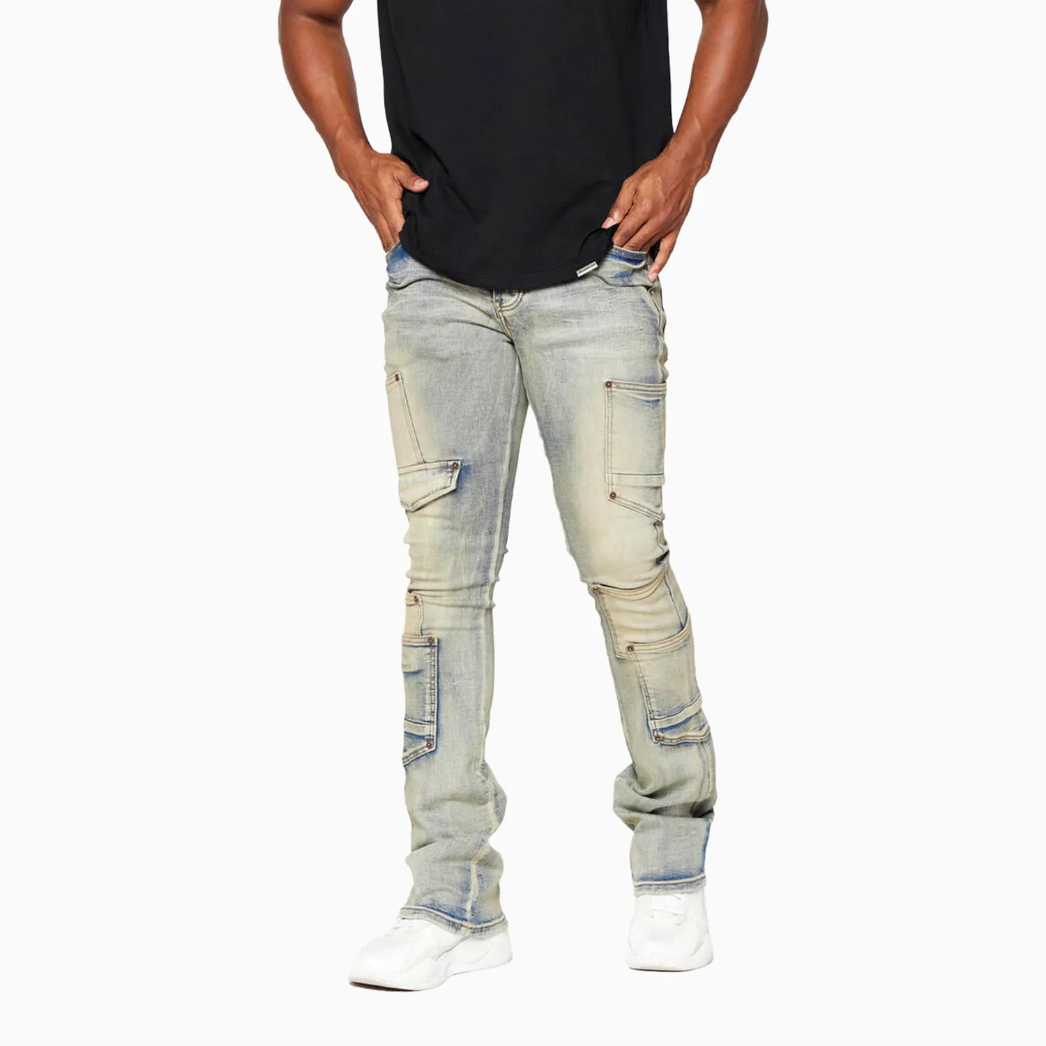 Men's Pocros Denim Super Stacked Jeans Pant