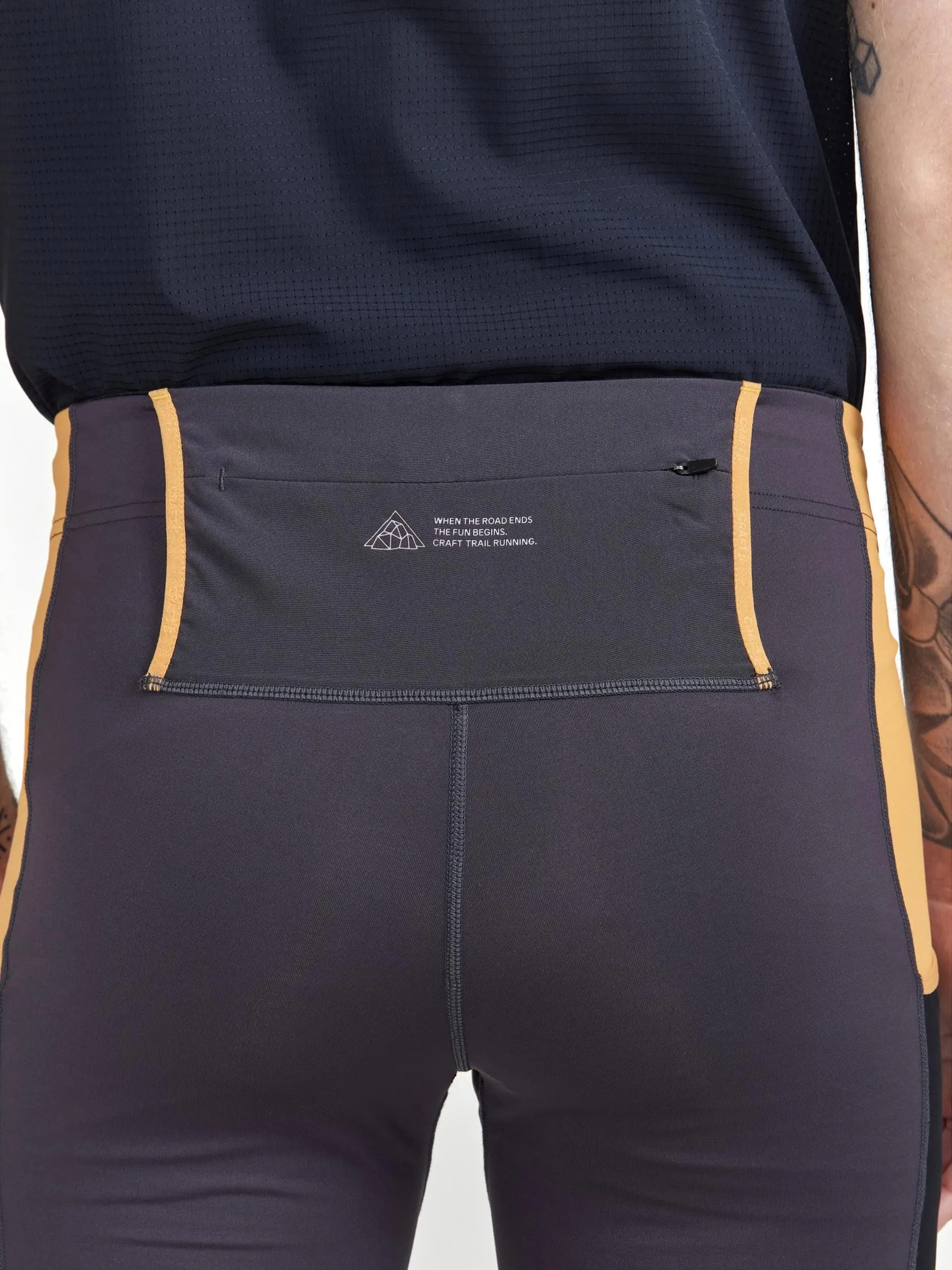 Men's PRO Trail Running Short Tights