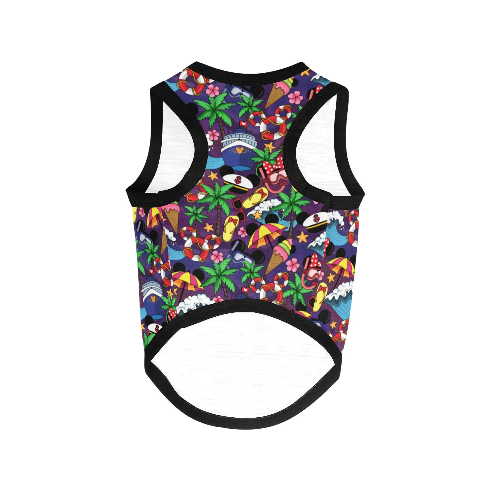 Mickey And Minnie Cruise Pet Tank Top