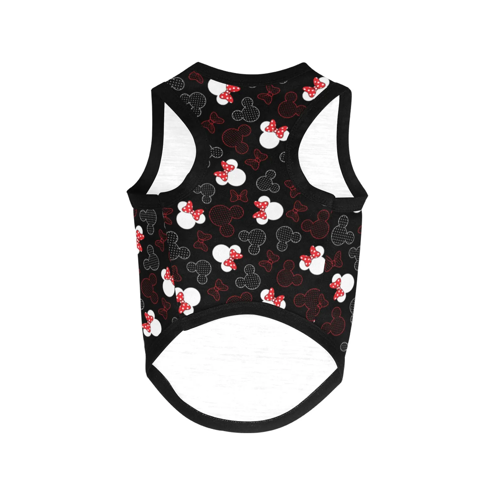 Mickey And Minnie Dots Pet Tank Top