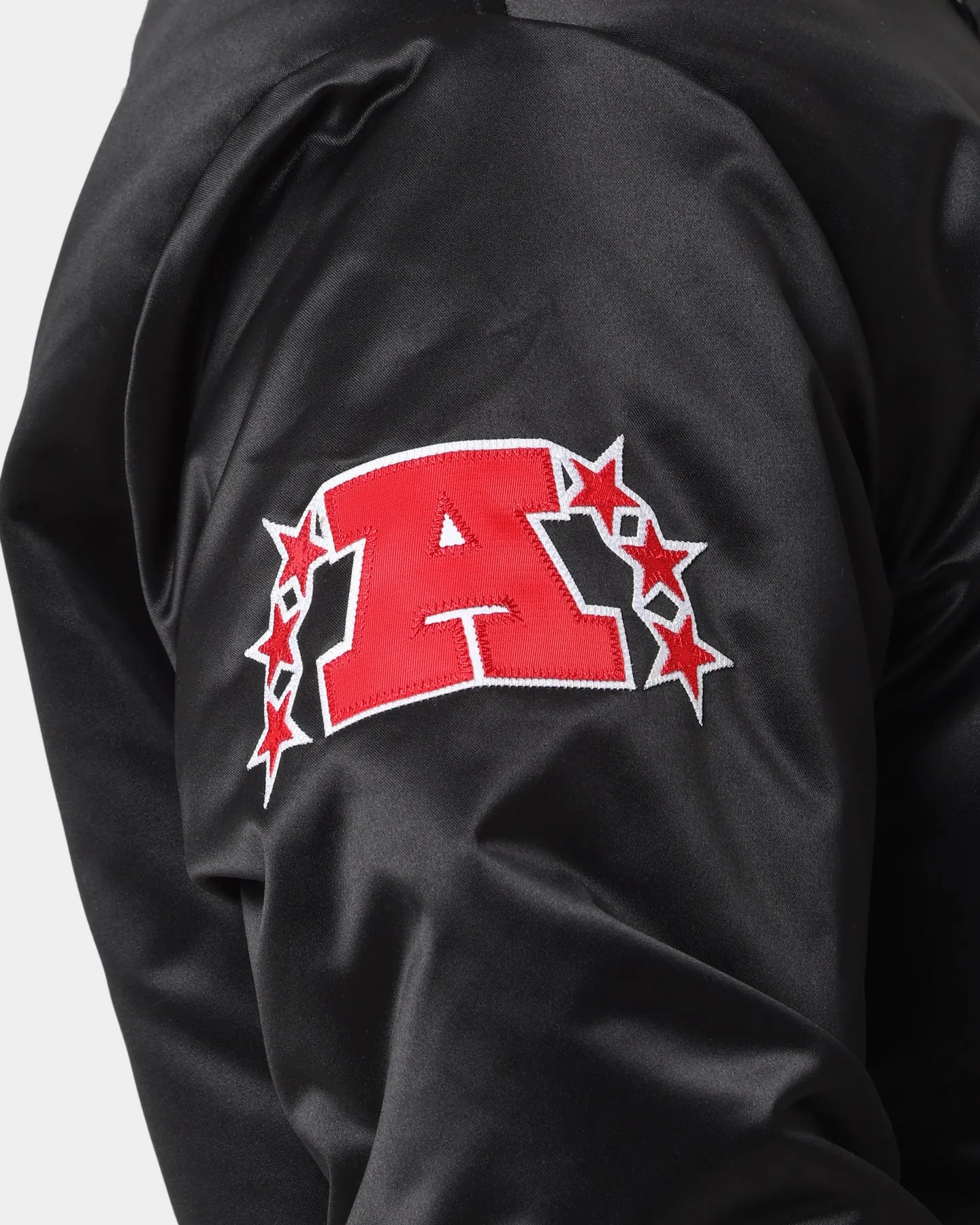 Mitchell & Ness Las Vegas Raiders Heavyweight Satin Jacket Black