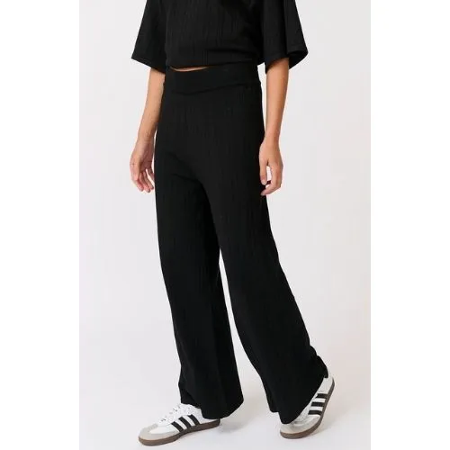 MOLLY KNIT PANT – BLACK KNIT