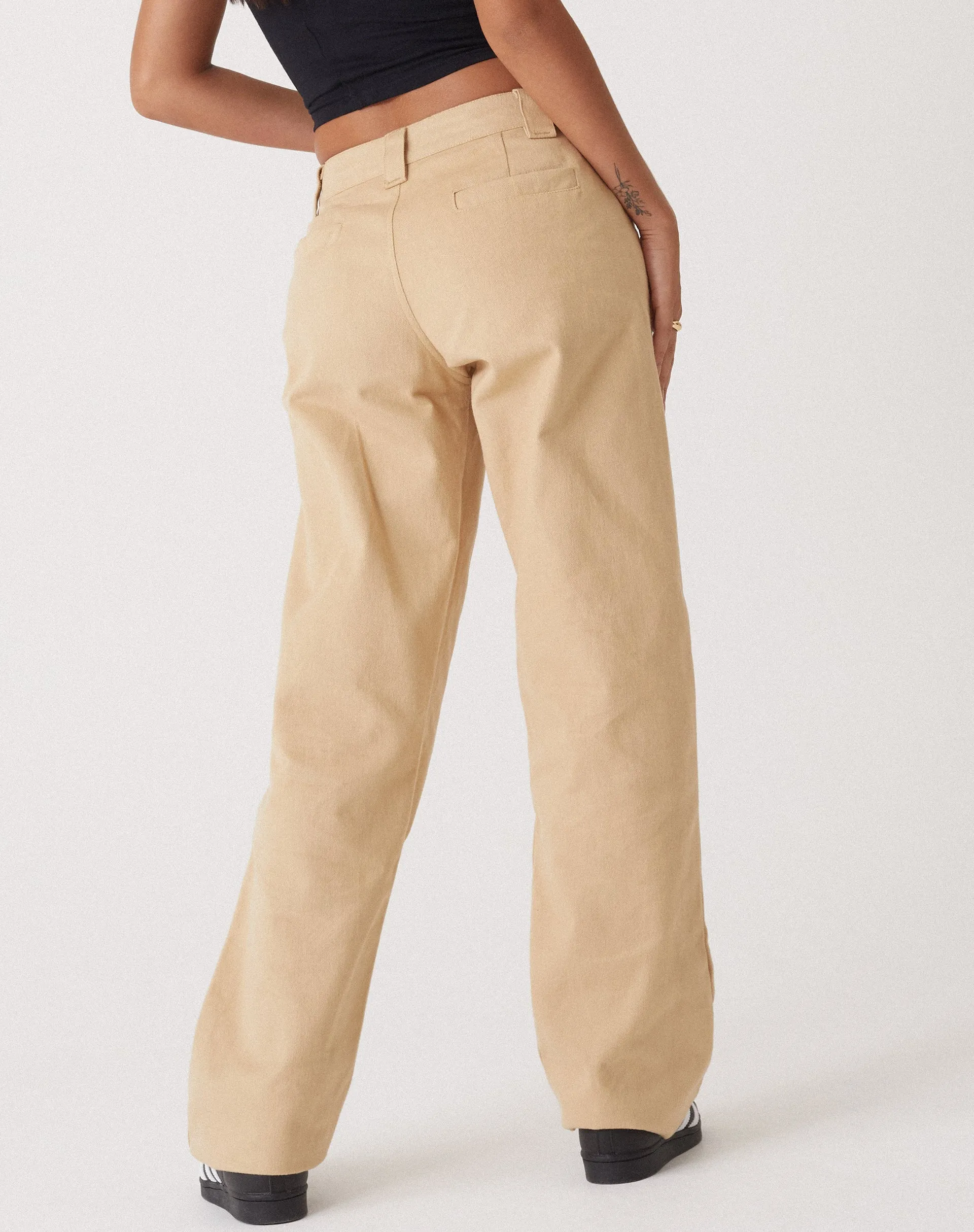 Motel X Olivia Neill Kana Trouser in Tan