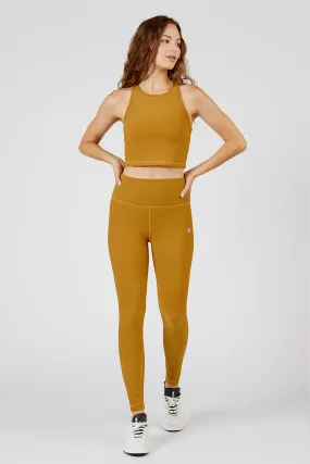 Nancy ribbed legging honey