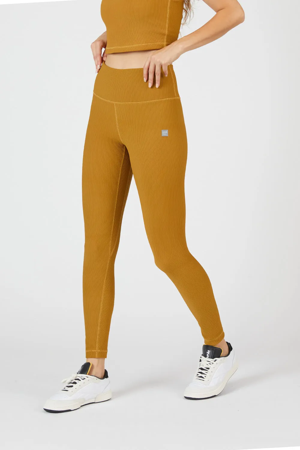 Nancy ribbed legging honey