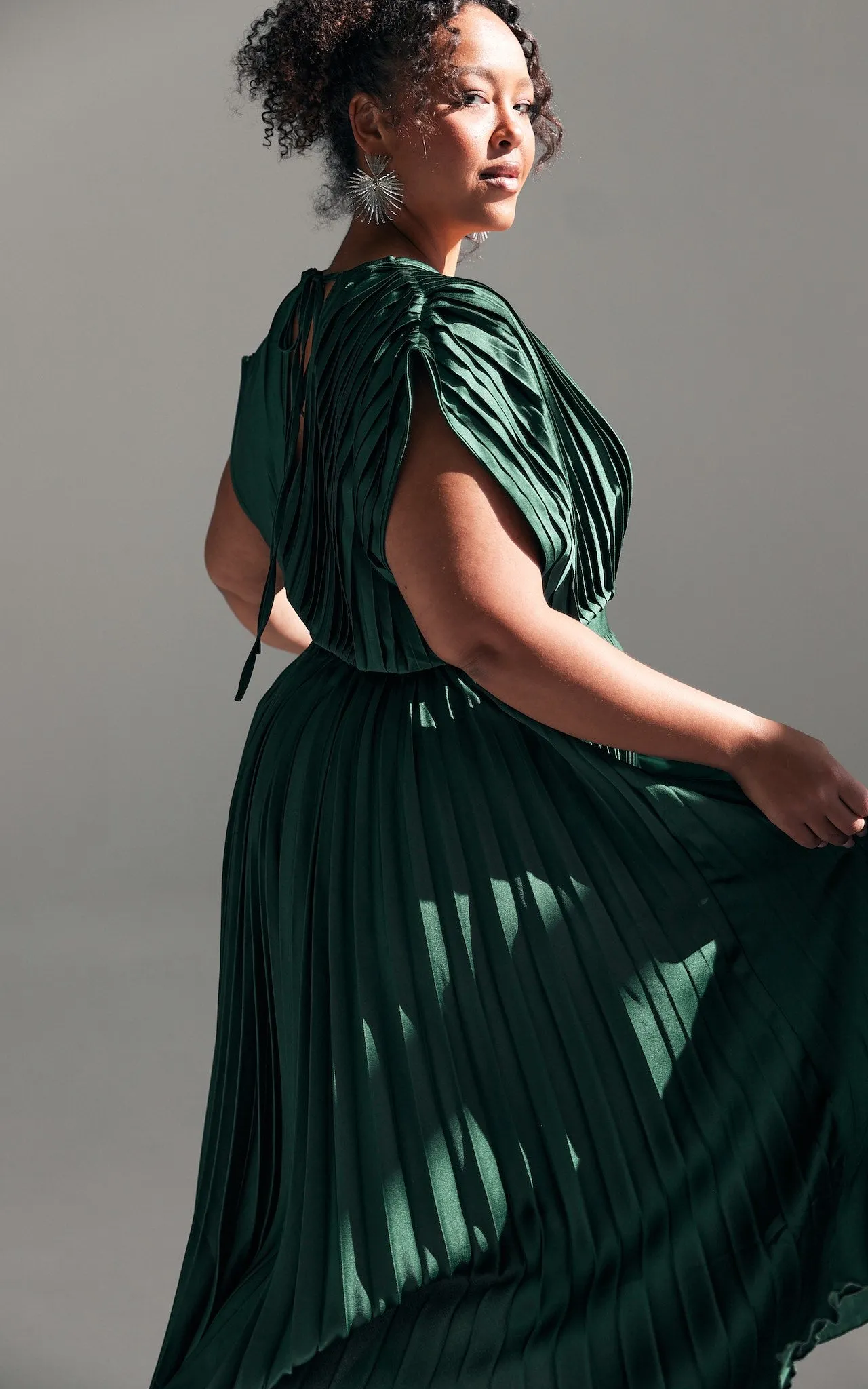 Naomi Maxi Dress - Emerald