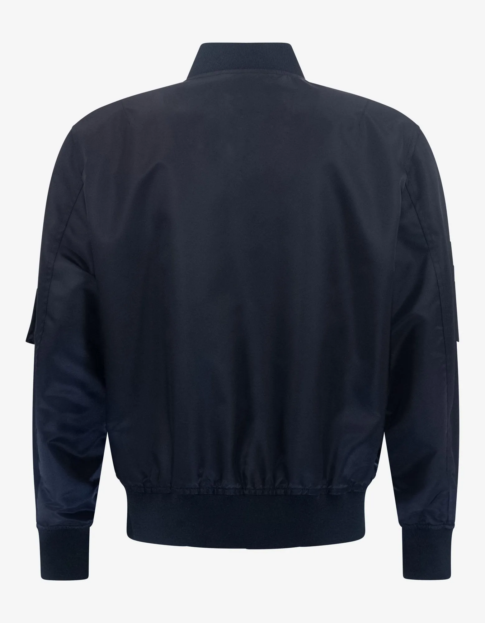 Navy Blue Dragons Garden Bomber Jacket