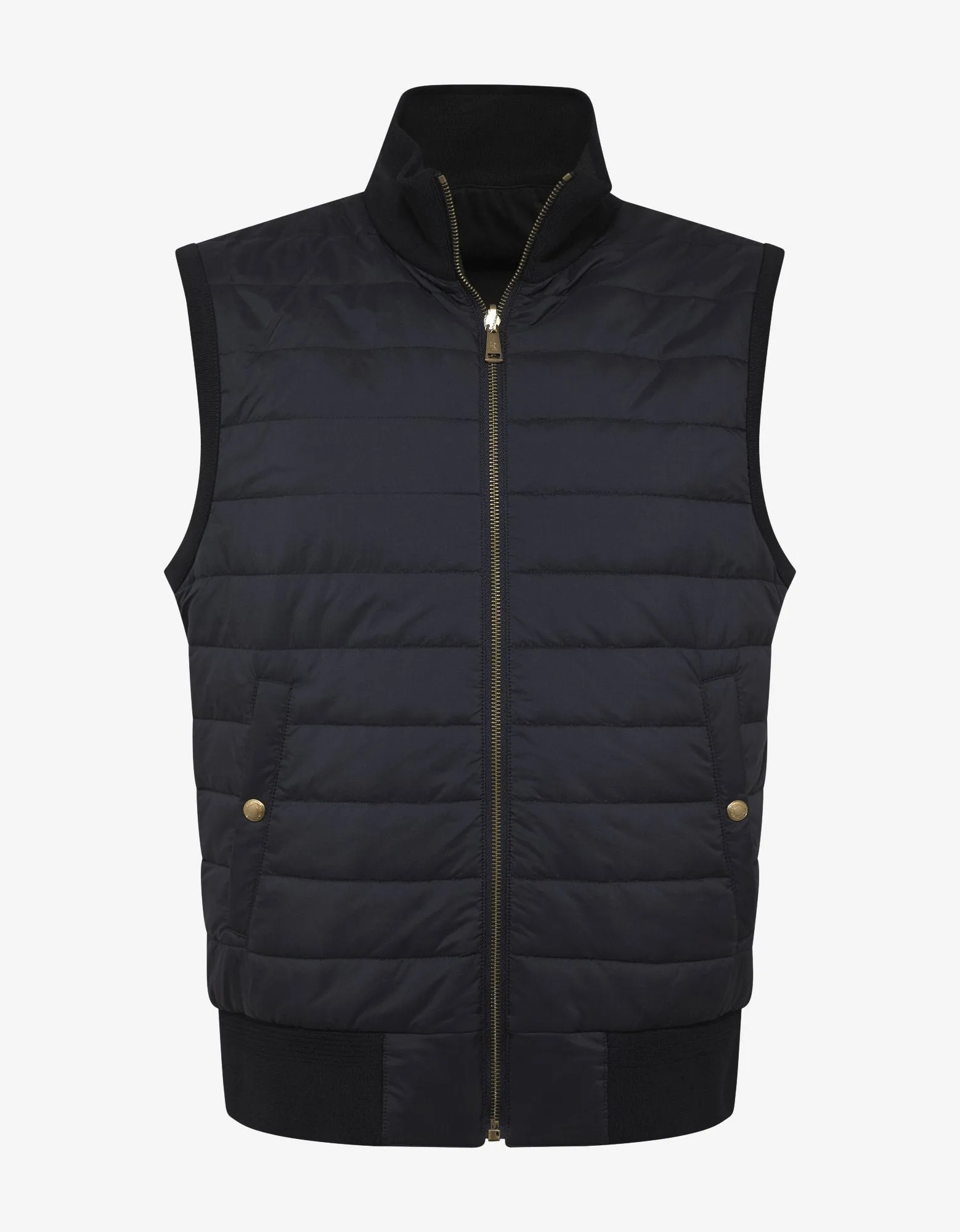 Navy Blue Reversible Hybrid Gilet -