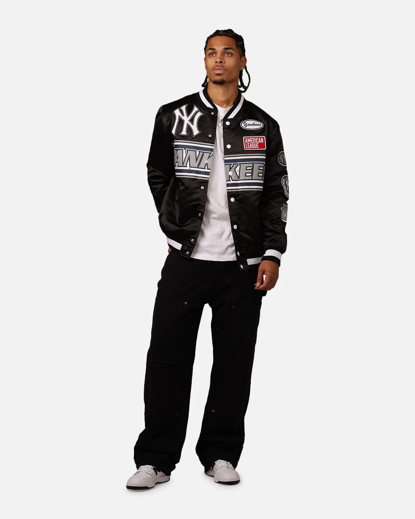 New Era New York Yankees 2024 Rally Drive Jacket Black/White