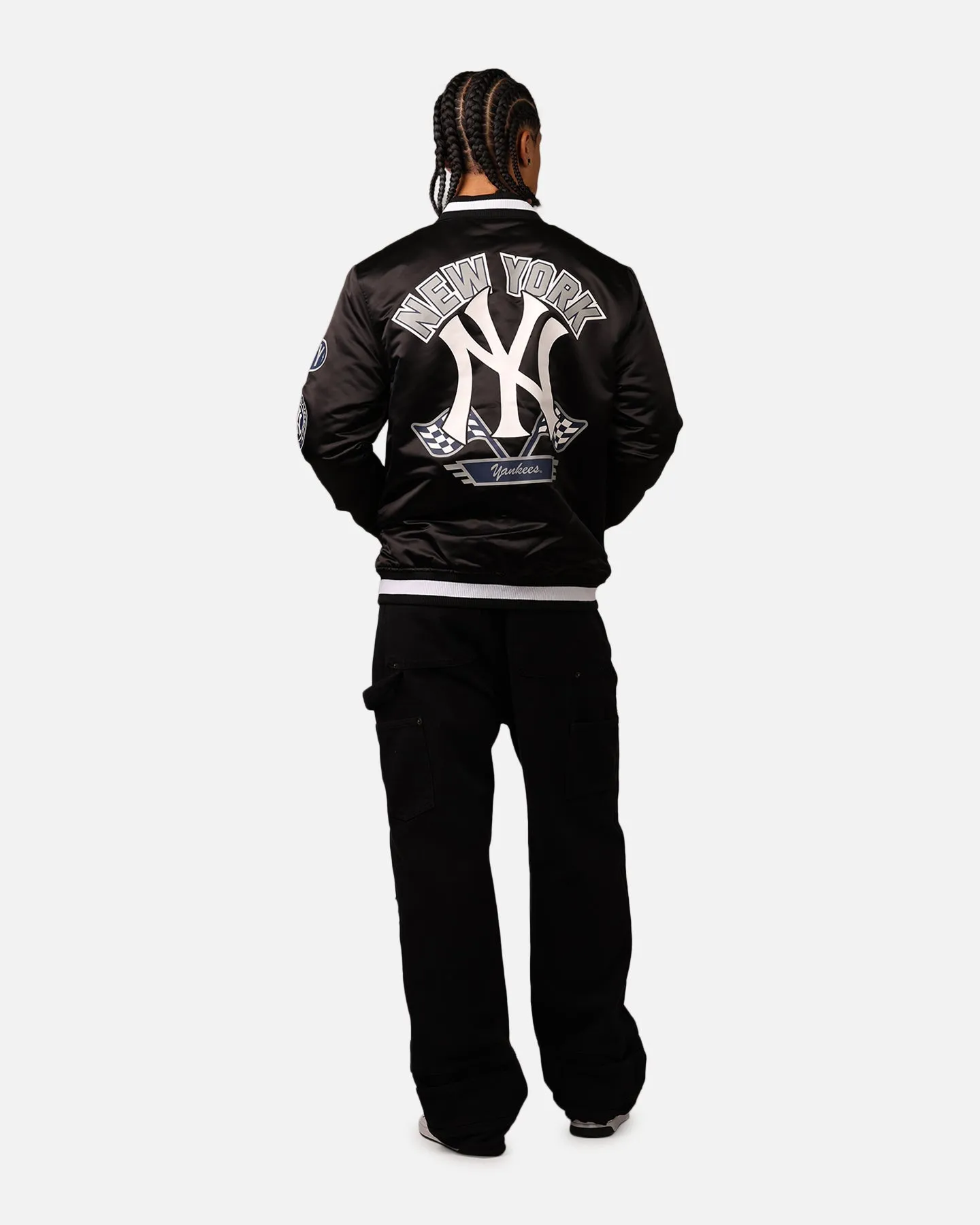 New Era New York Yankees 2024 Rally Drive Jacket Black/White