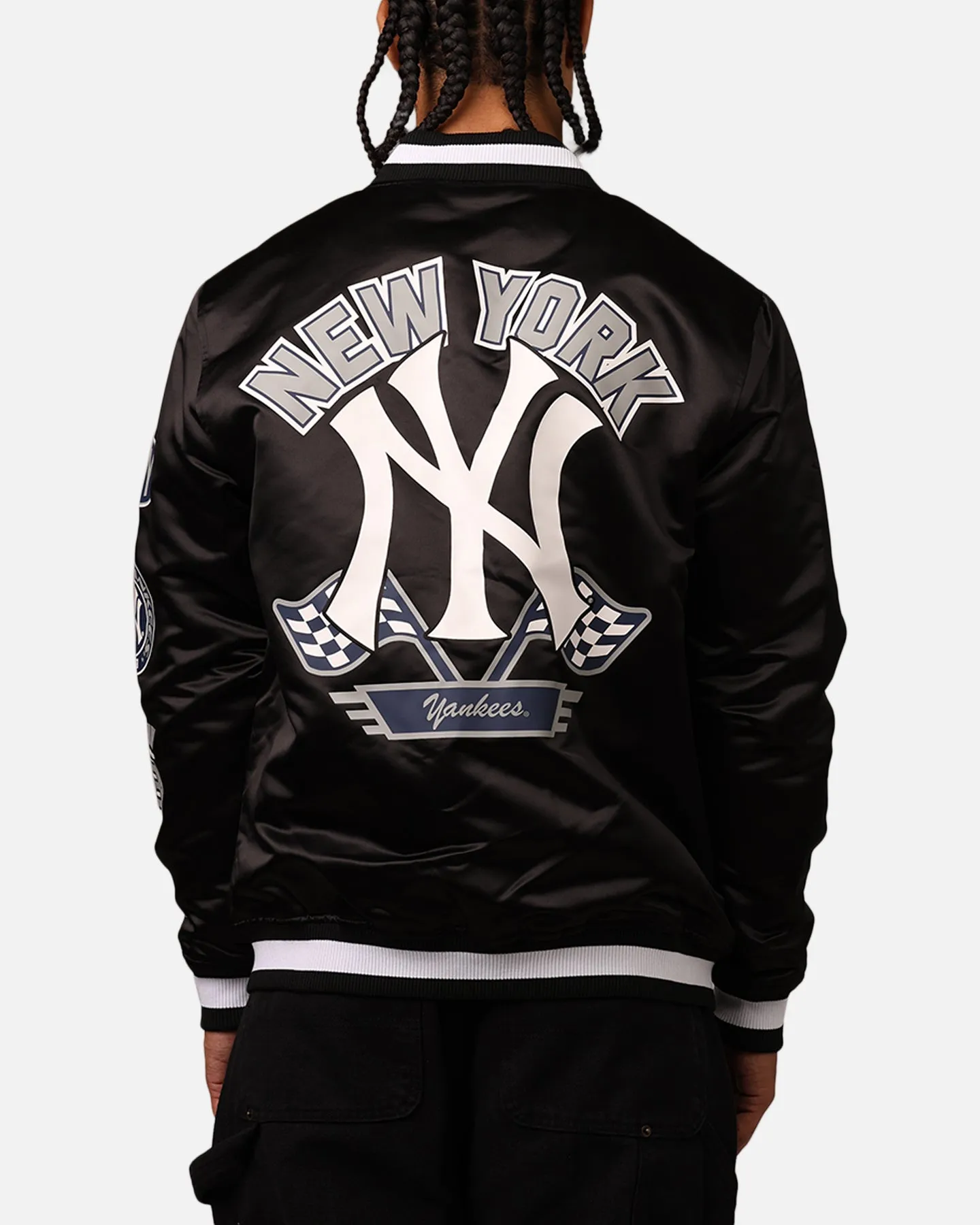 New Era New York Yankees 2024 Rally Drive Jacket Black/White