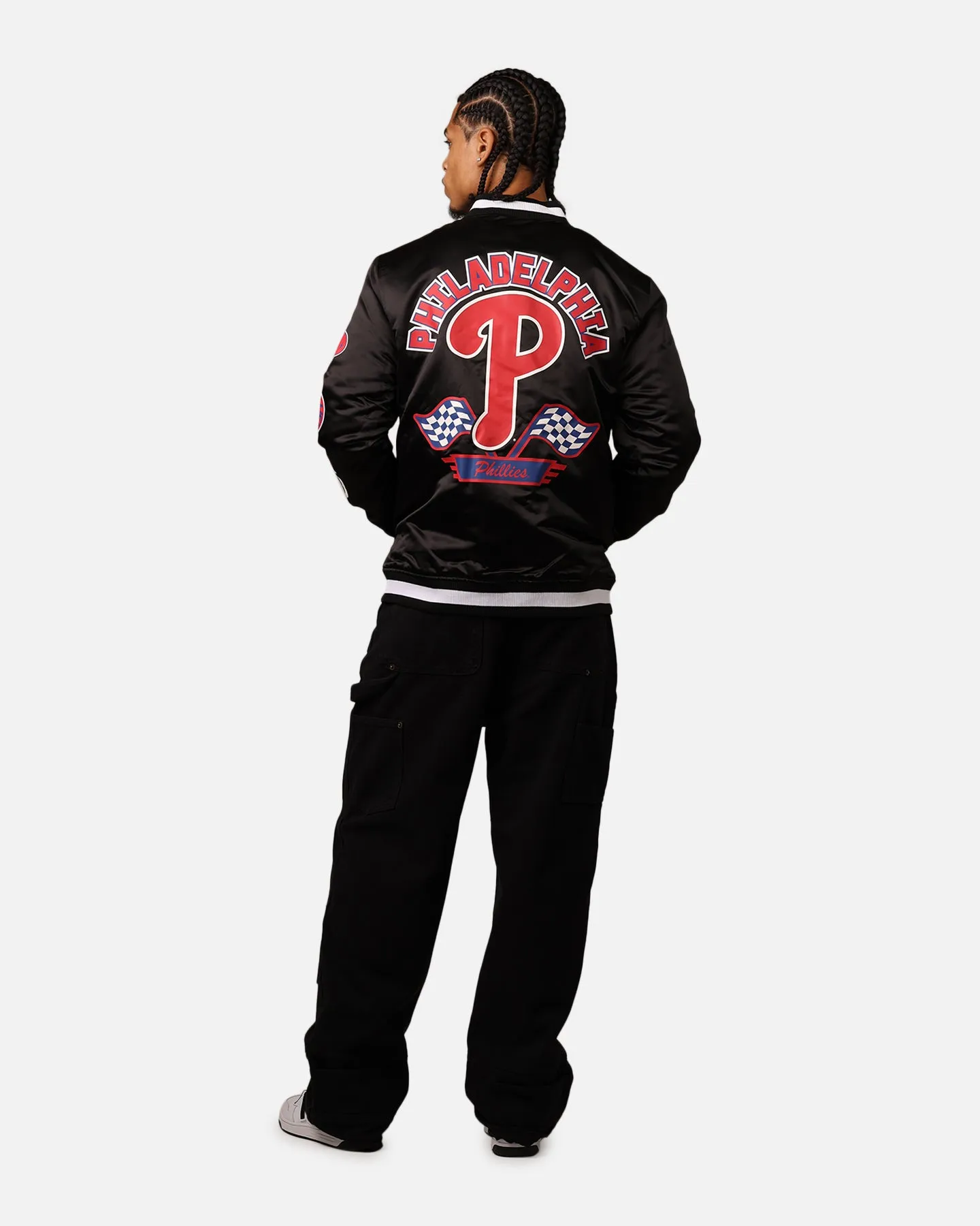 New Era Philadelphia Phillies 2024 Rally Drive Jacket Black/White