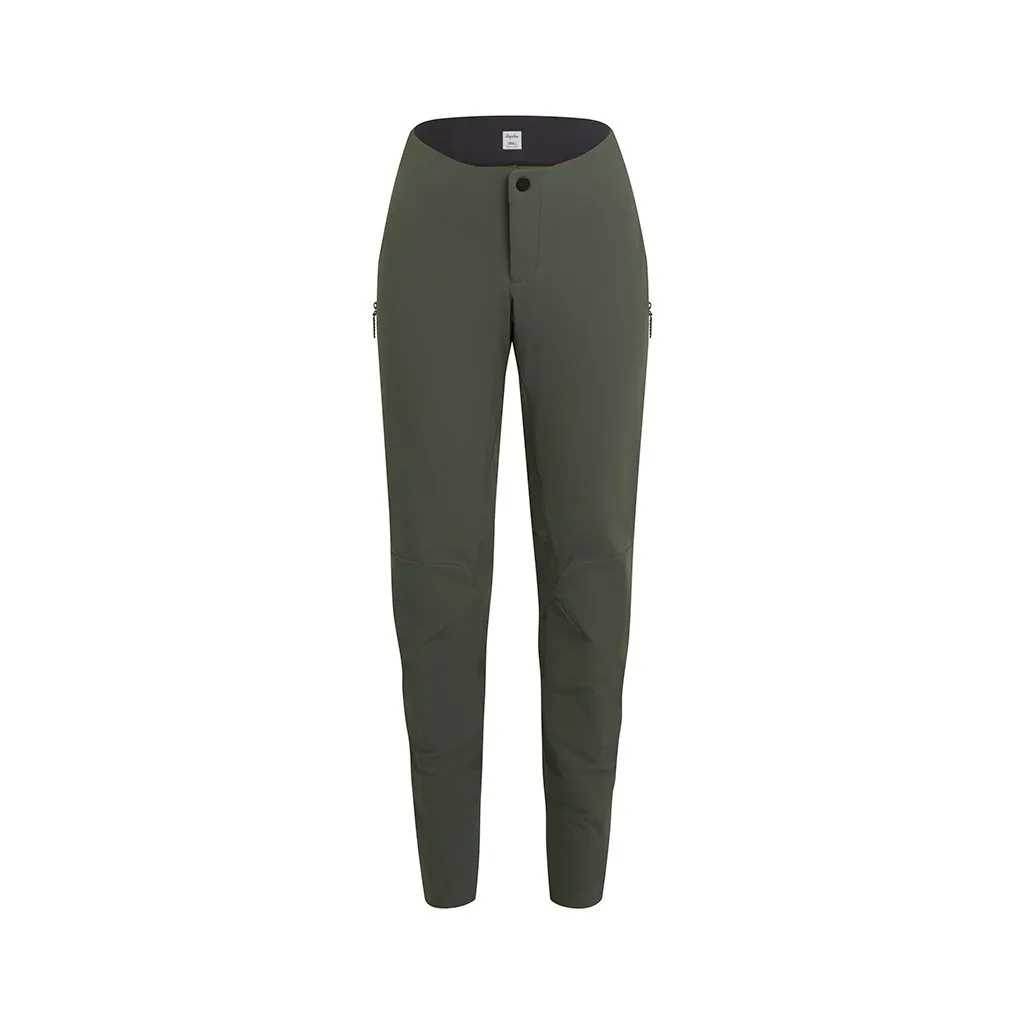 Pants Rapha Womens Trail - Dark Green/Tan