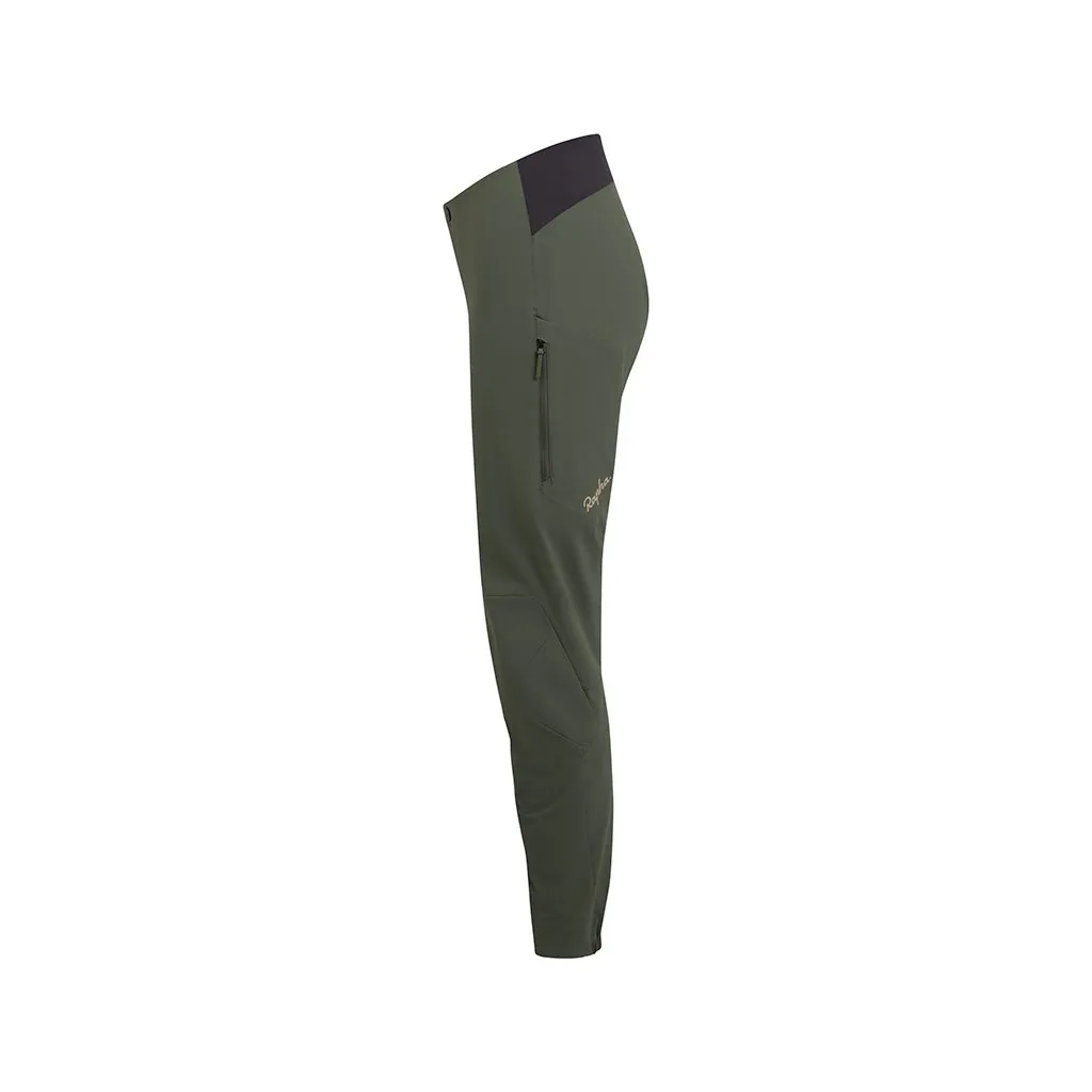 Pants Rapha Womens Trail - Dark Green/Tan