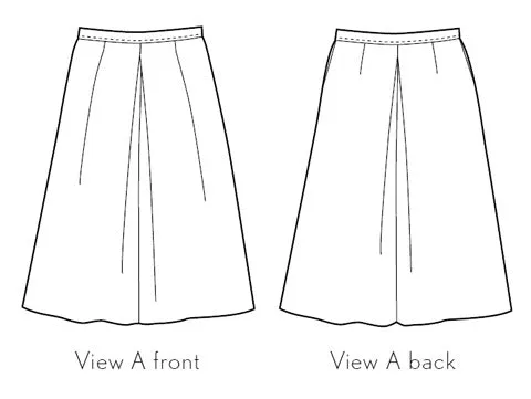 PDF Pattern - Girl Friday Culottes | Liesl   Co