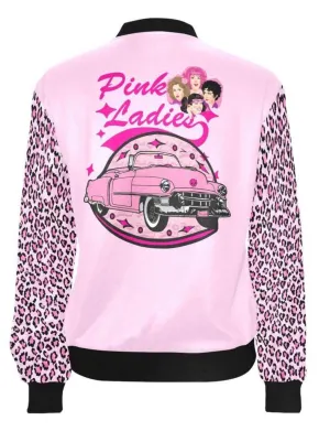 Pink Ladies Womens Bomber Jacket [IN STOCK]