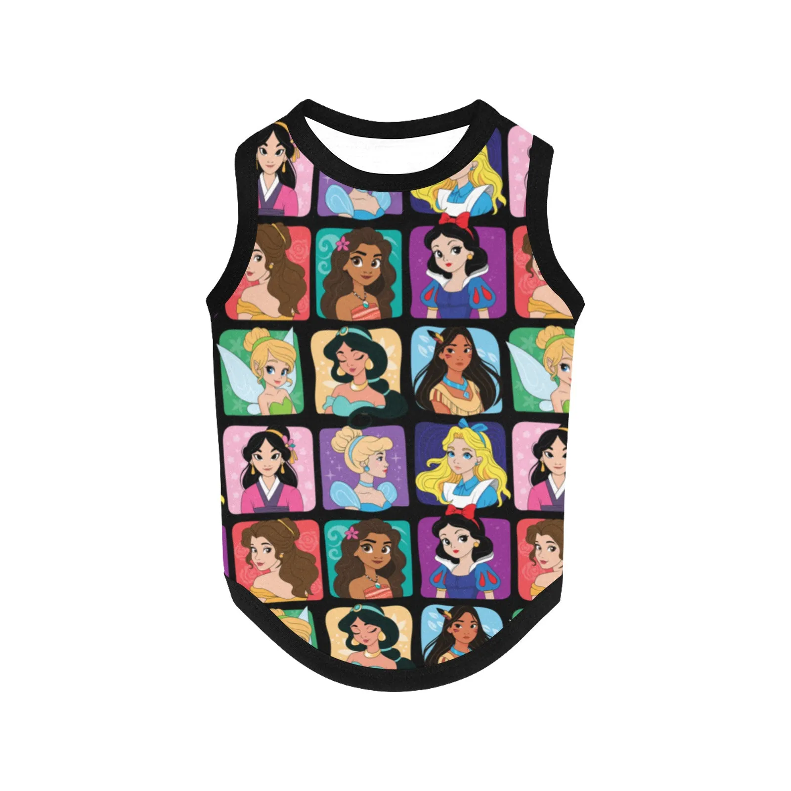 Princess Portraits Pet Tank Top