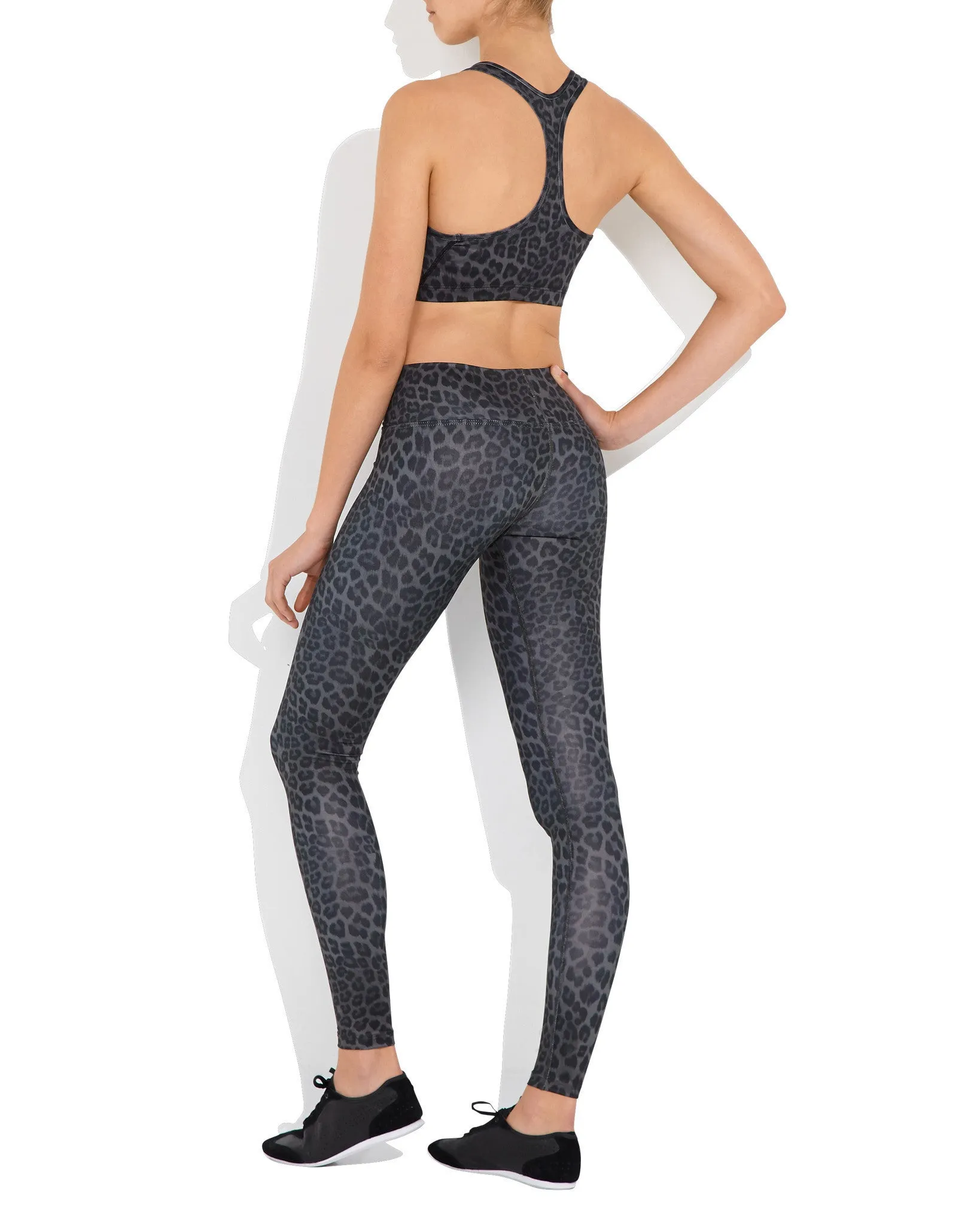 Rockell - Black Leopard - Elite Compression Tights