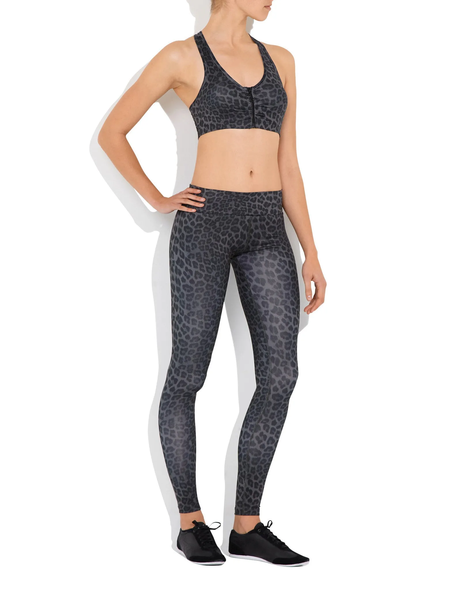 Rockell - Black Leopard - Elite Compression Tights