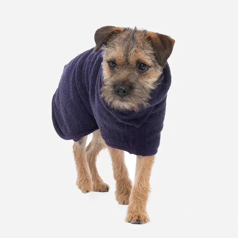 Ruff and Tumble Dog Drying Coat - Blackberry