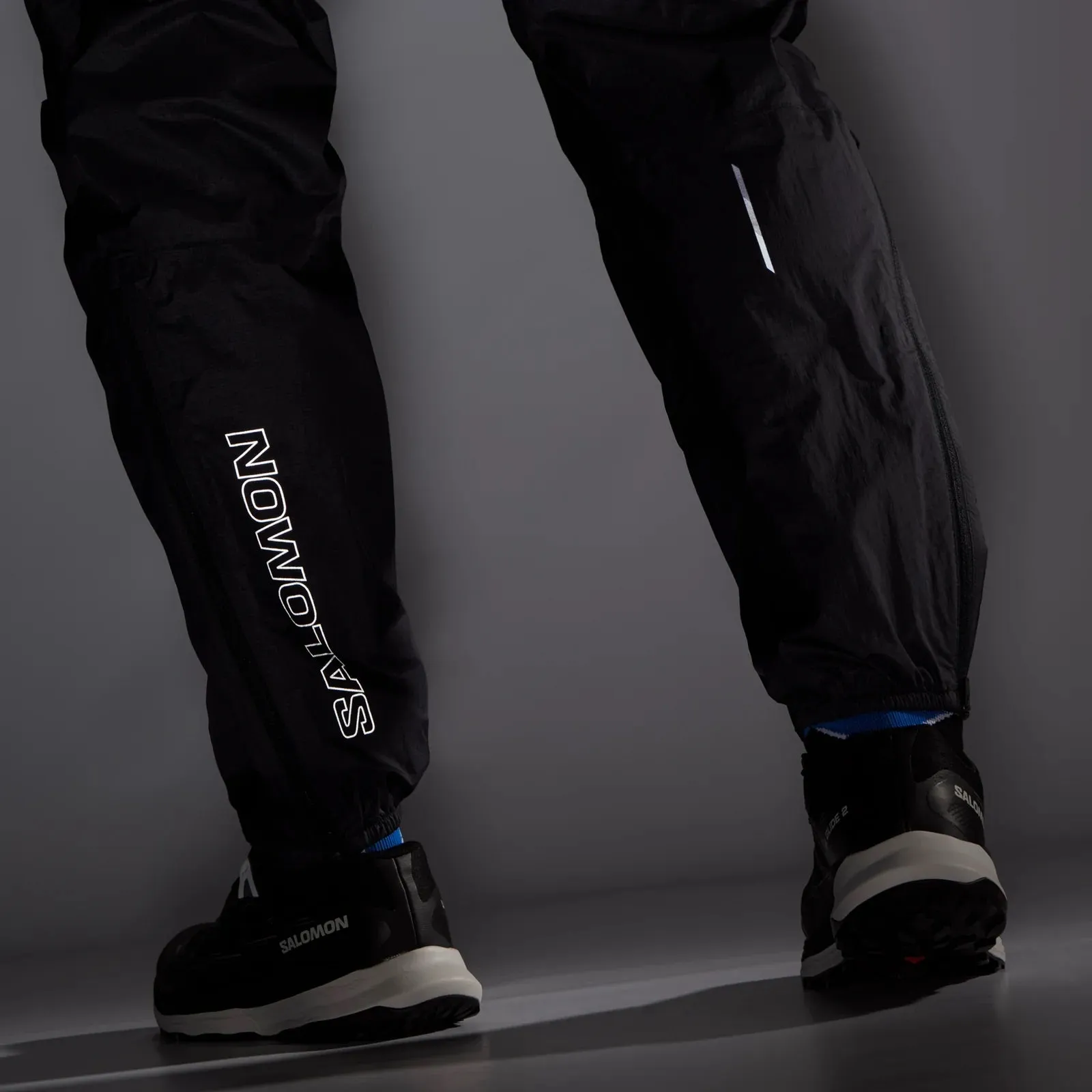 Salomon Bonatti Waterproof Pants | Deep Black | Unisex