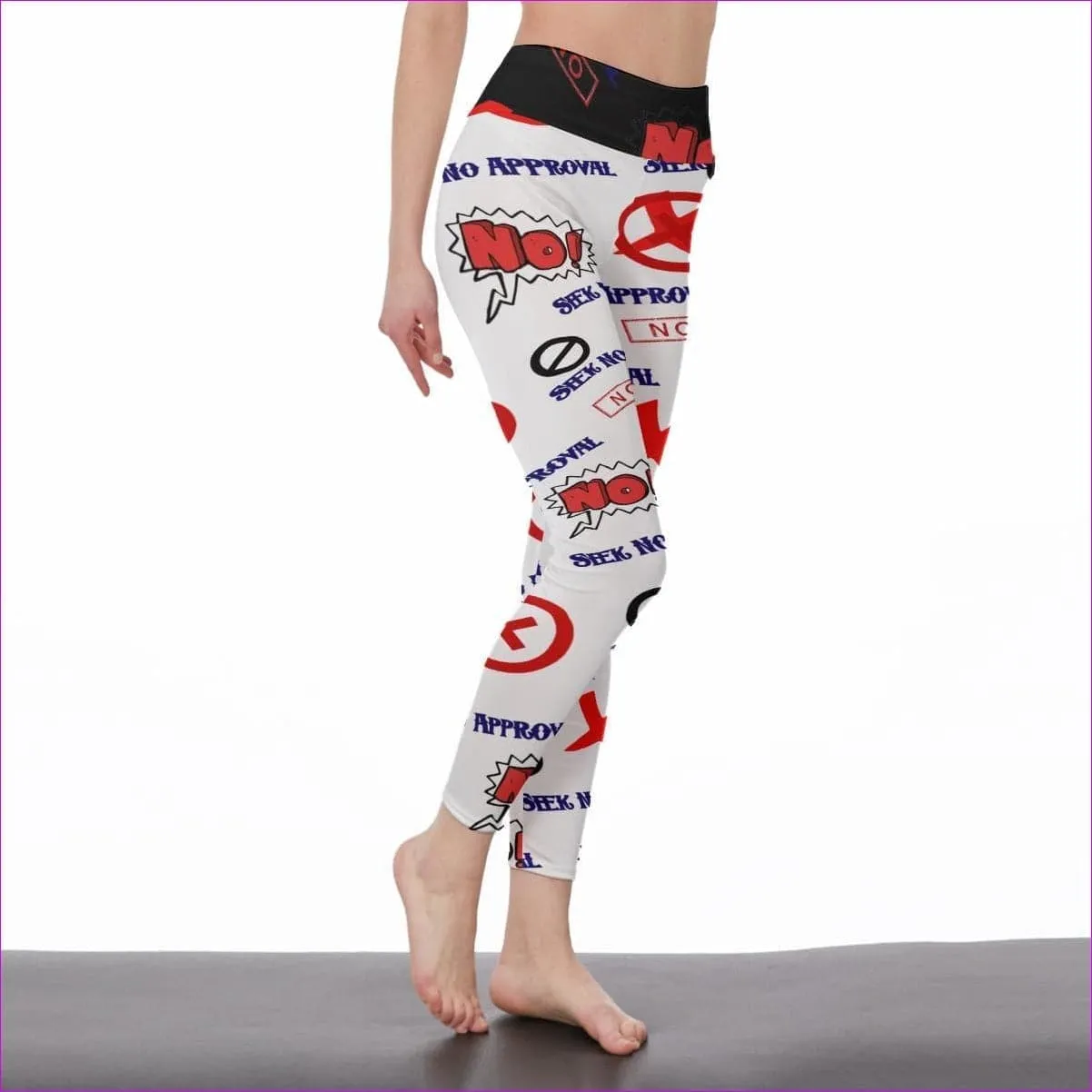 Seek No Approval Women's High Waist Leggings