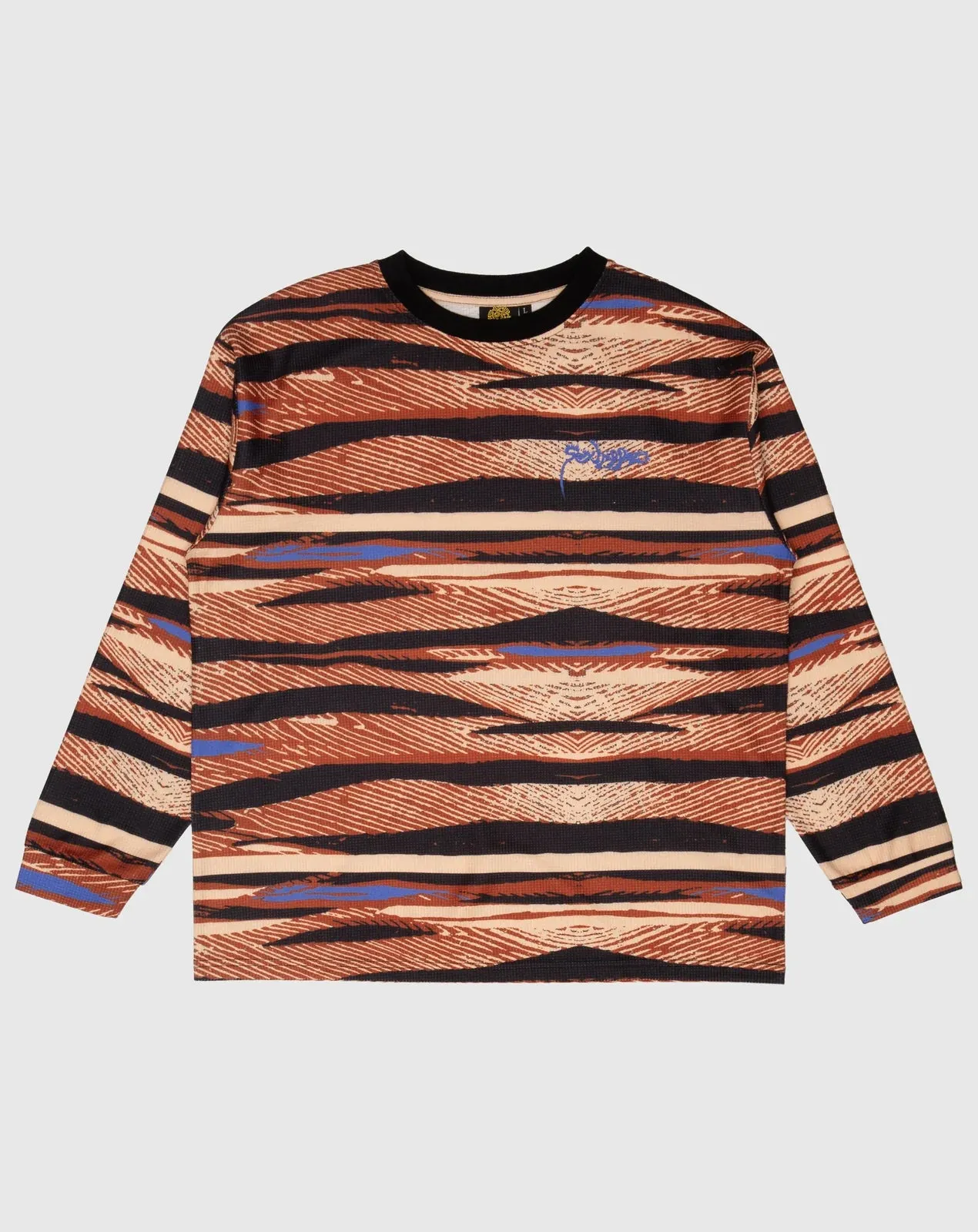 Sex Hippies Thermal Shirt Tan/Black