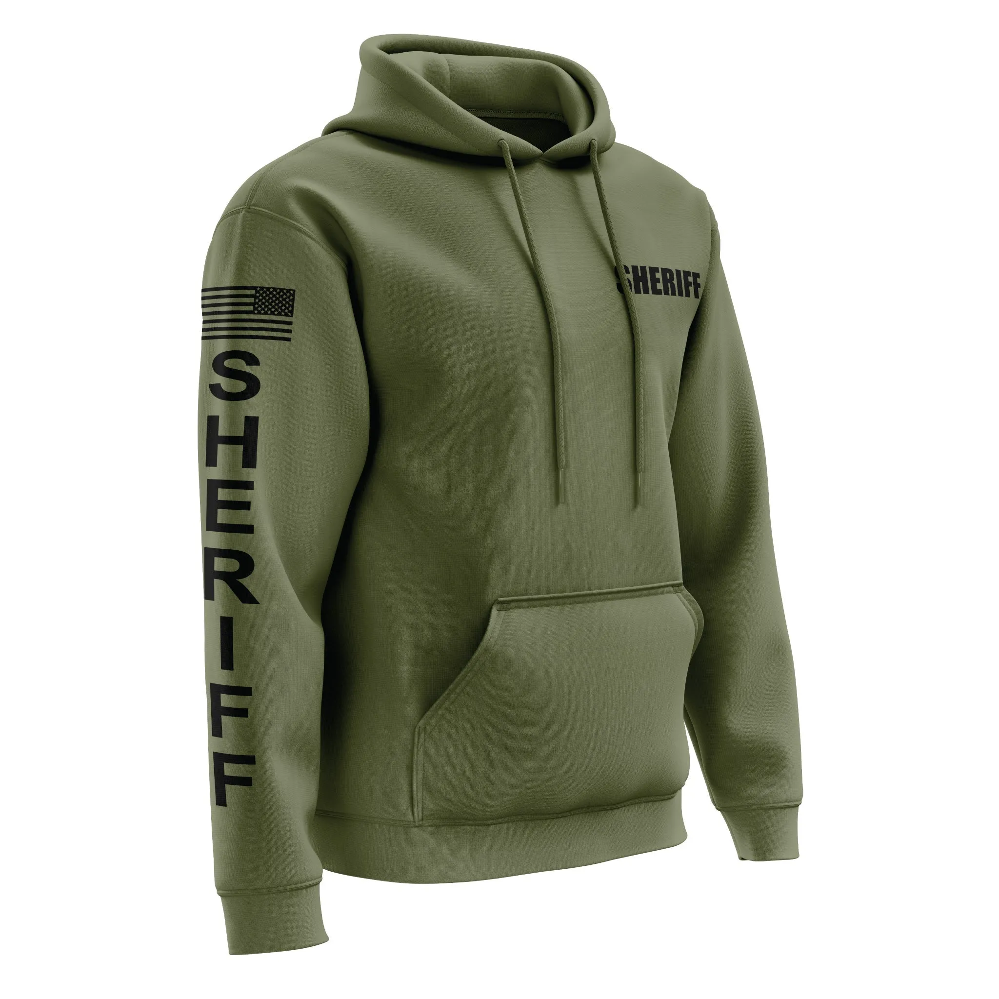 [SHERIFF] Performance Hoodie 2.0 [GRN/BLK]