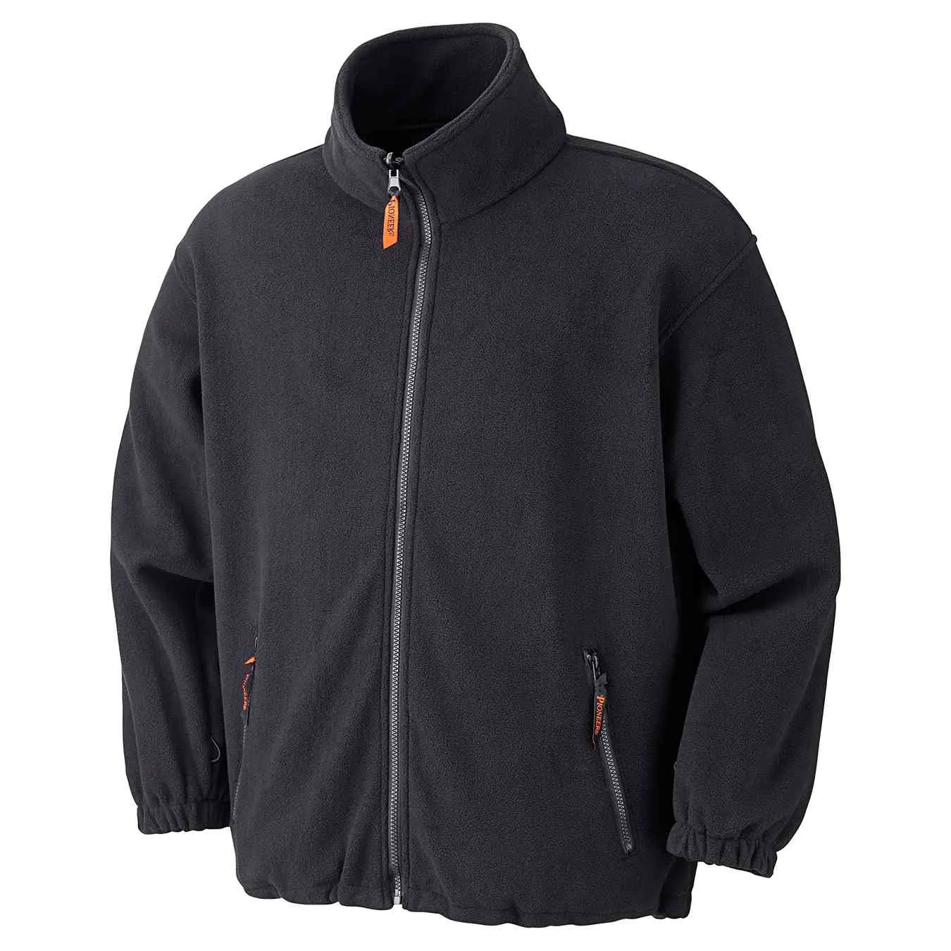 Sherpa Fleece Jacket, Black