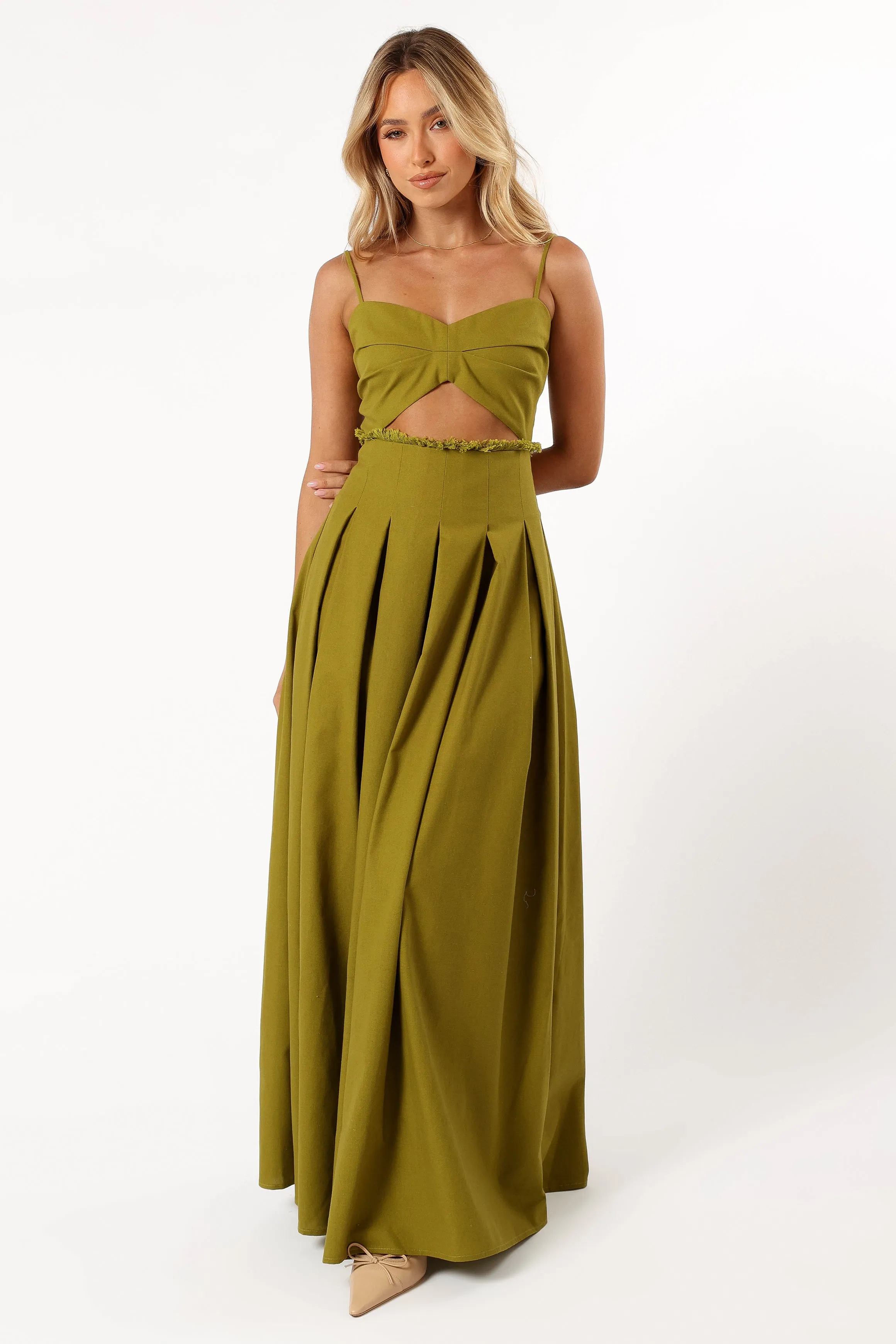 Skye Maxi Dress - Moss