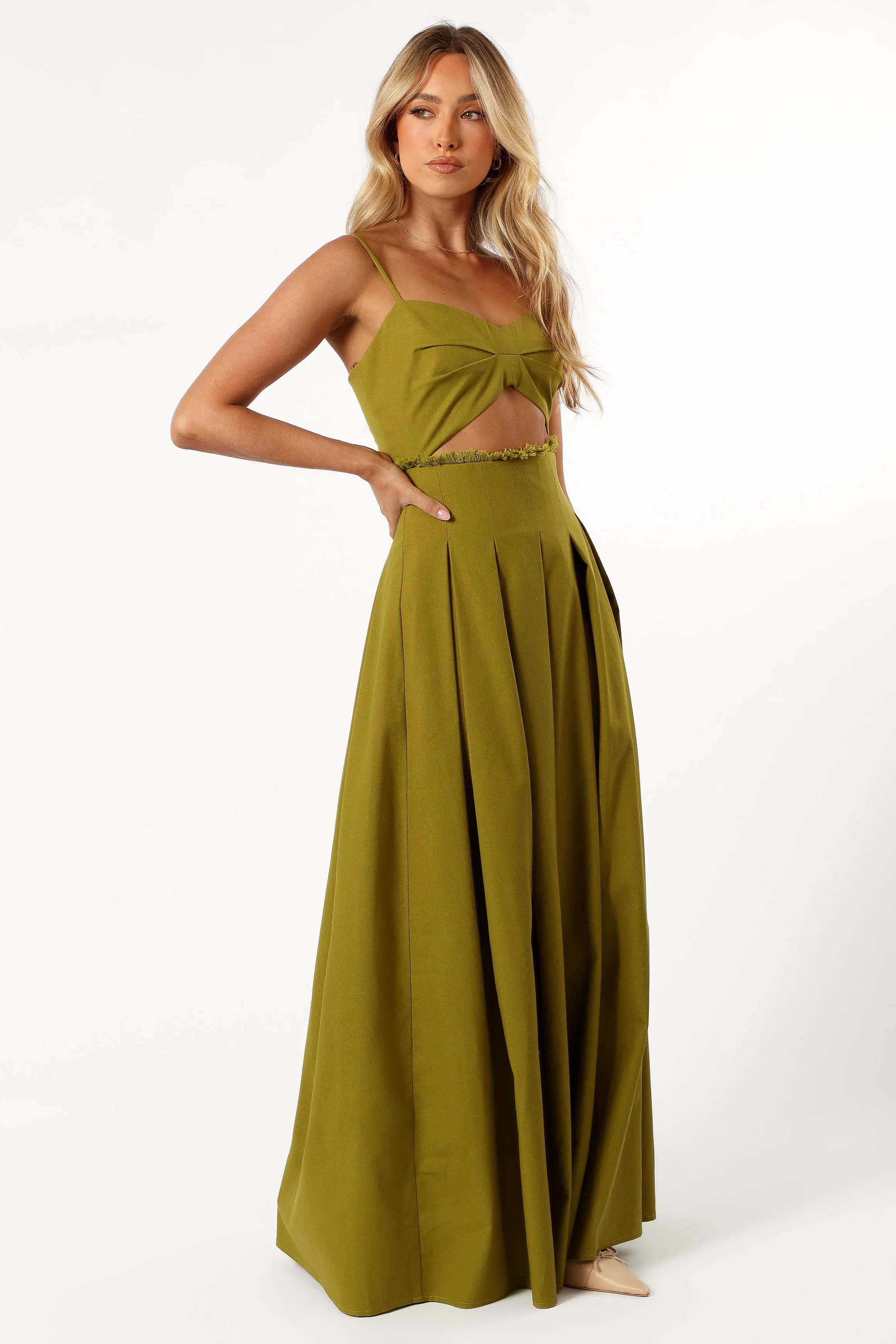 Skye Maxi Dress - Moss