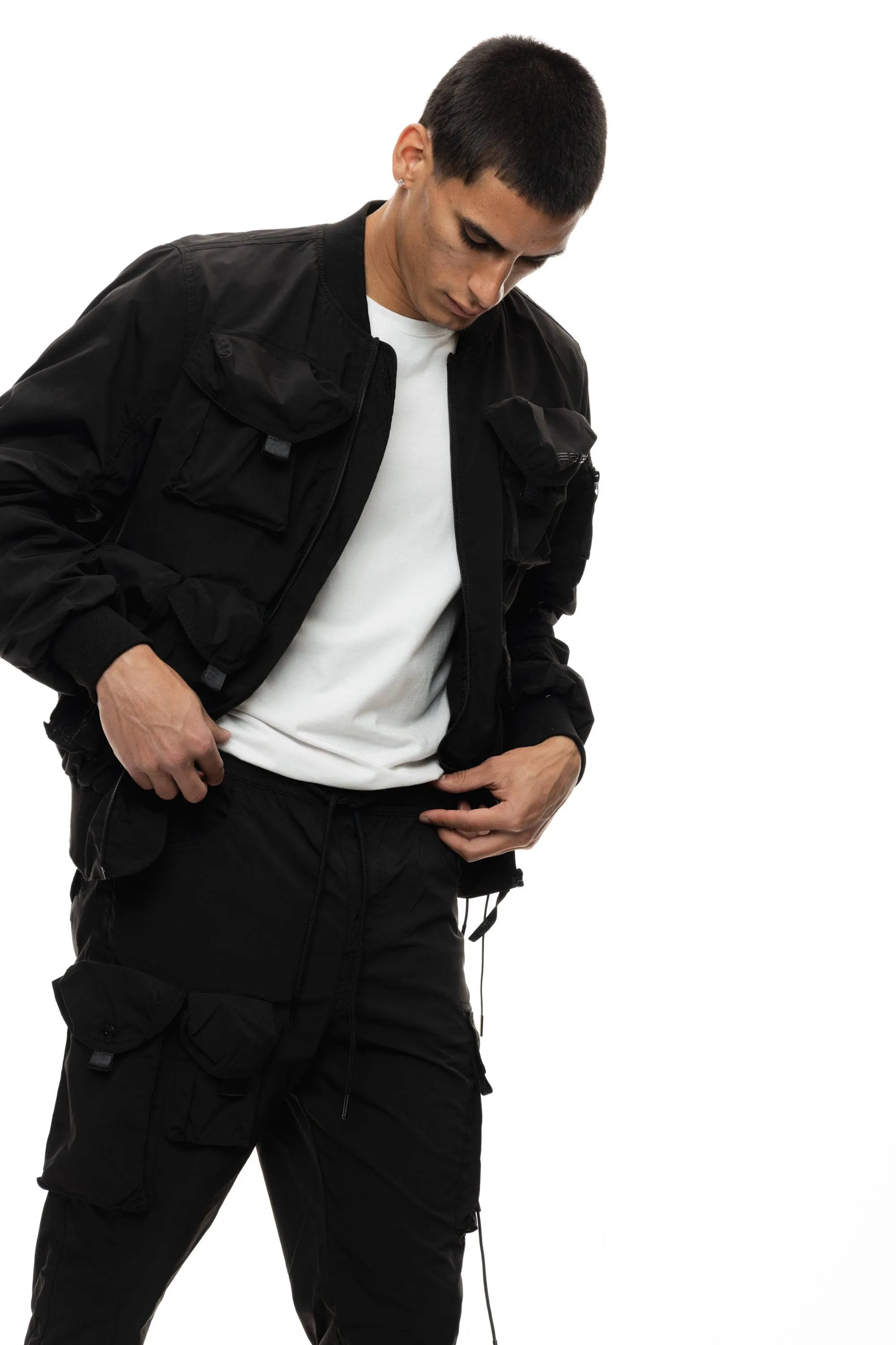 Smoke Rise Men's Mixed Media Utility Jacket