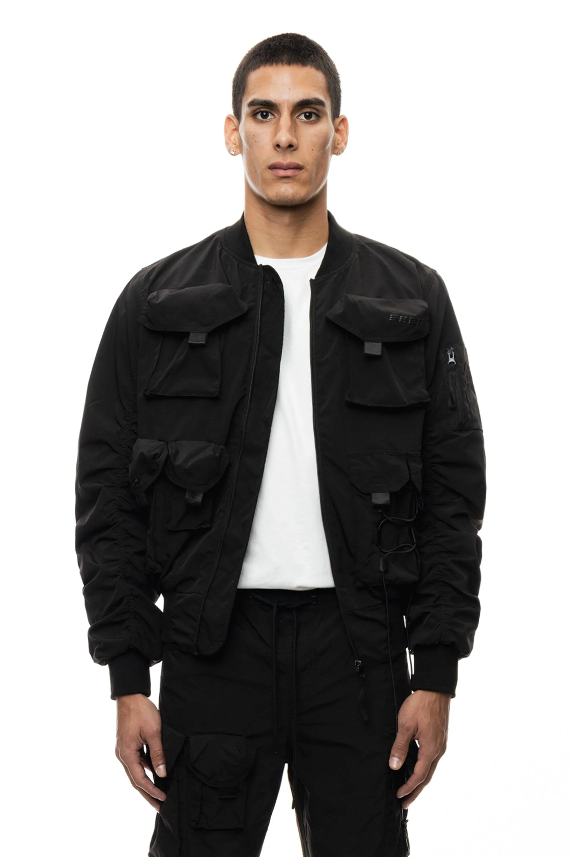 Smoke Rise Men's Mixed Media Utility Jacket