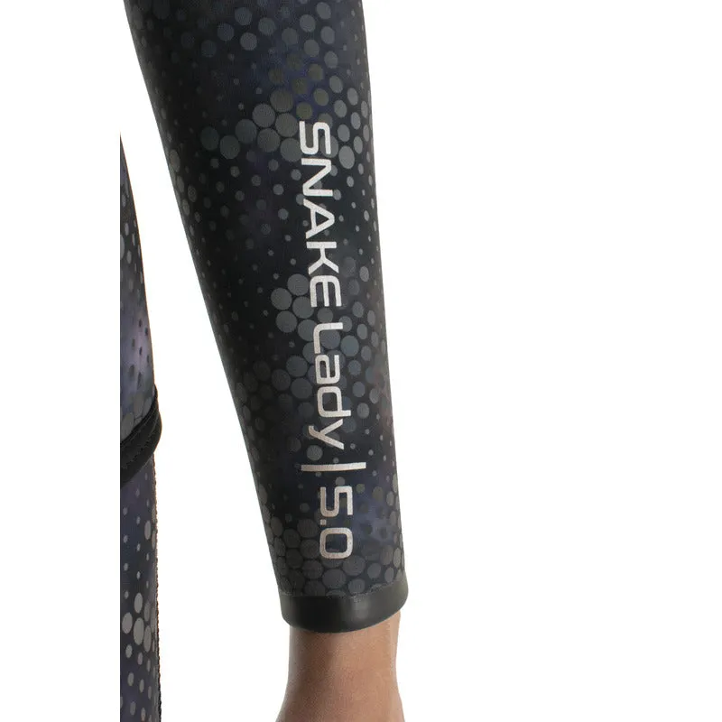 Snake Camo 5mm 2pc Wetsuit-Female