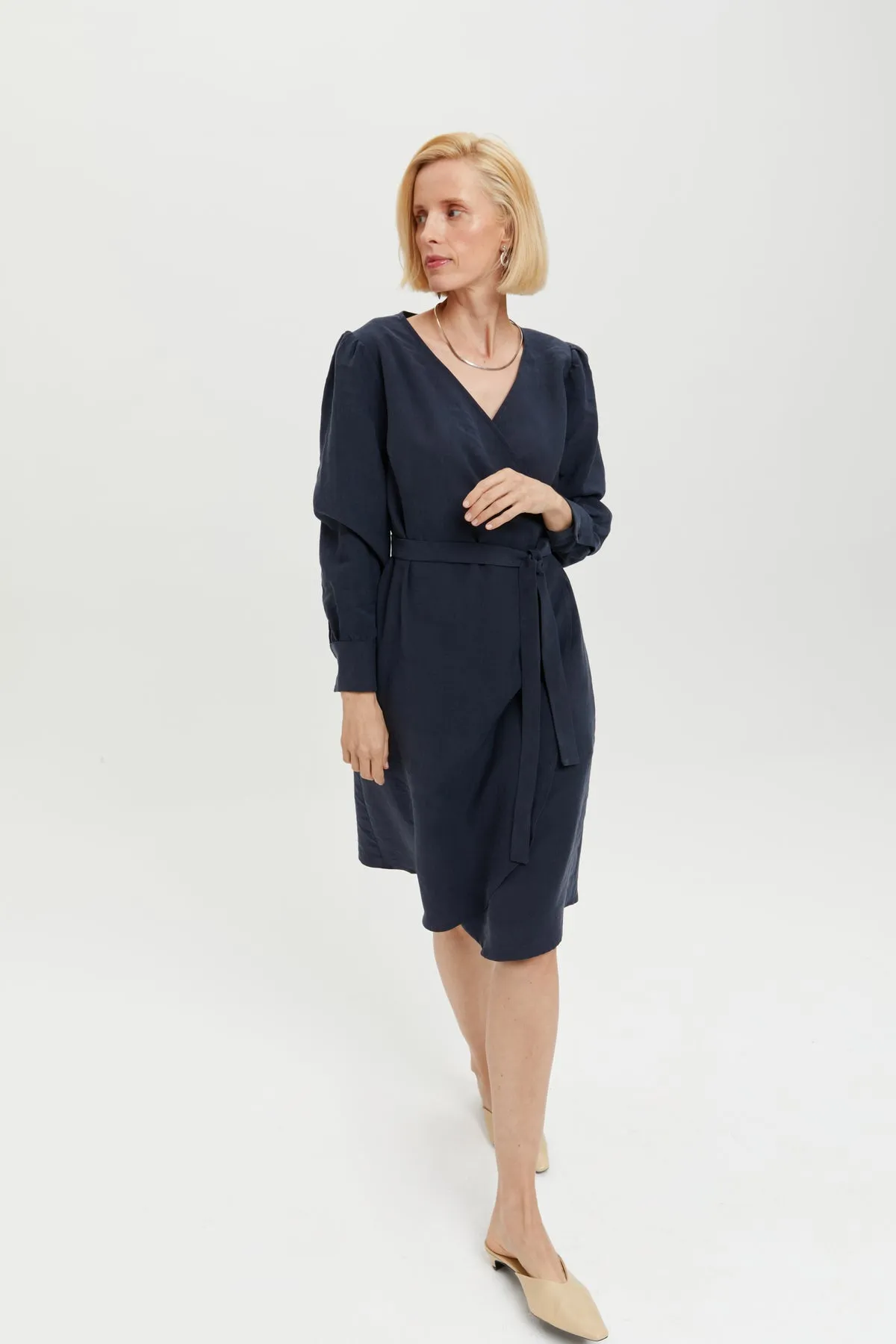 Sophie Dress Dark Blue