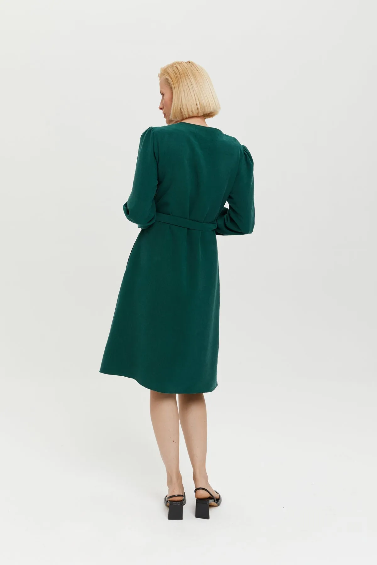 Sophie Dress Dark Green