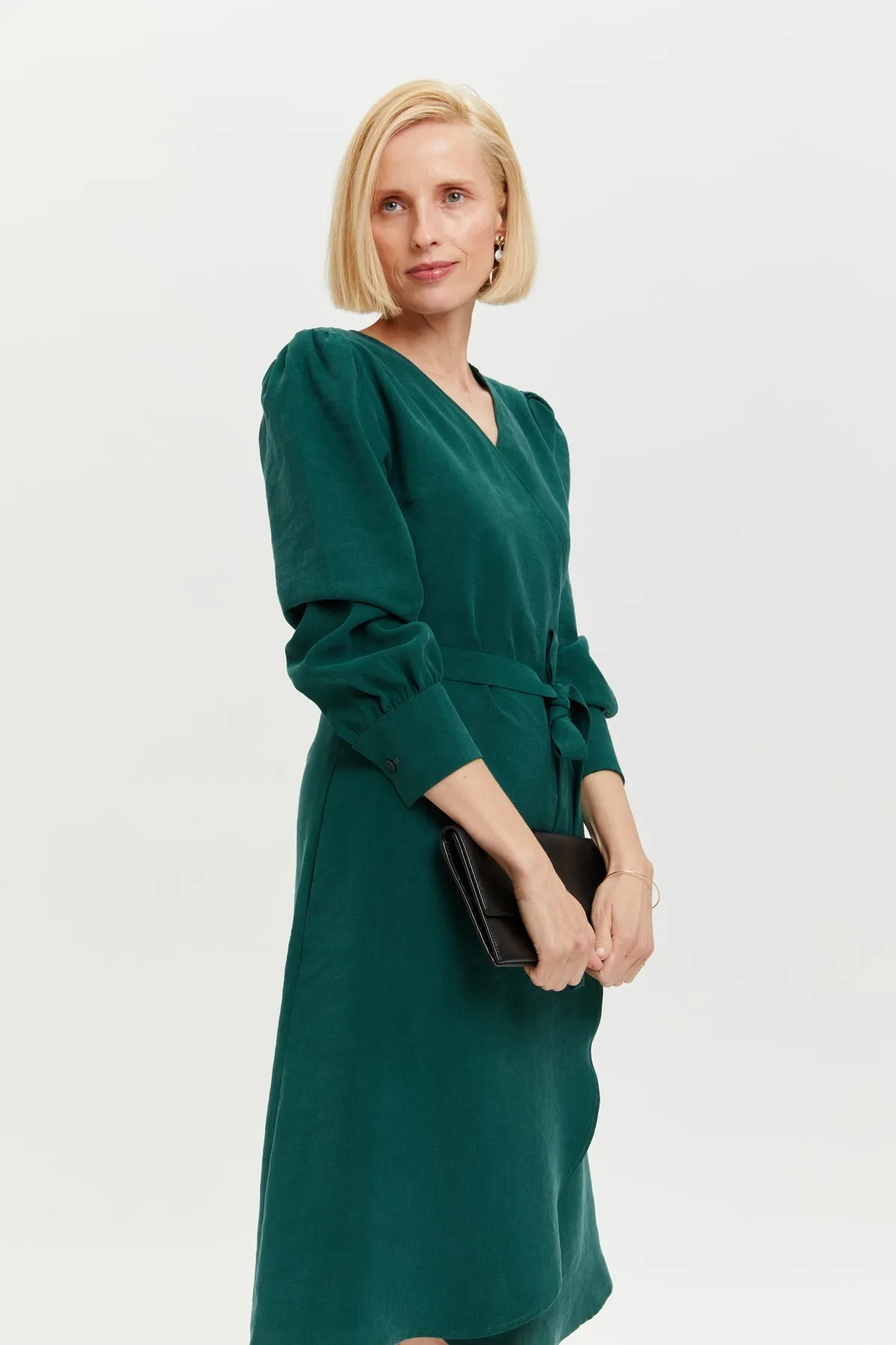 Sophie Dress Dark Green