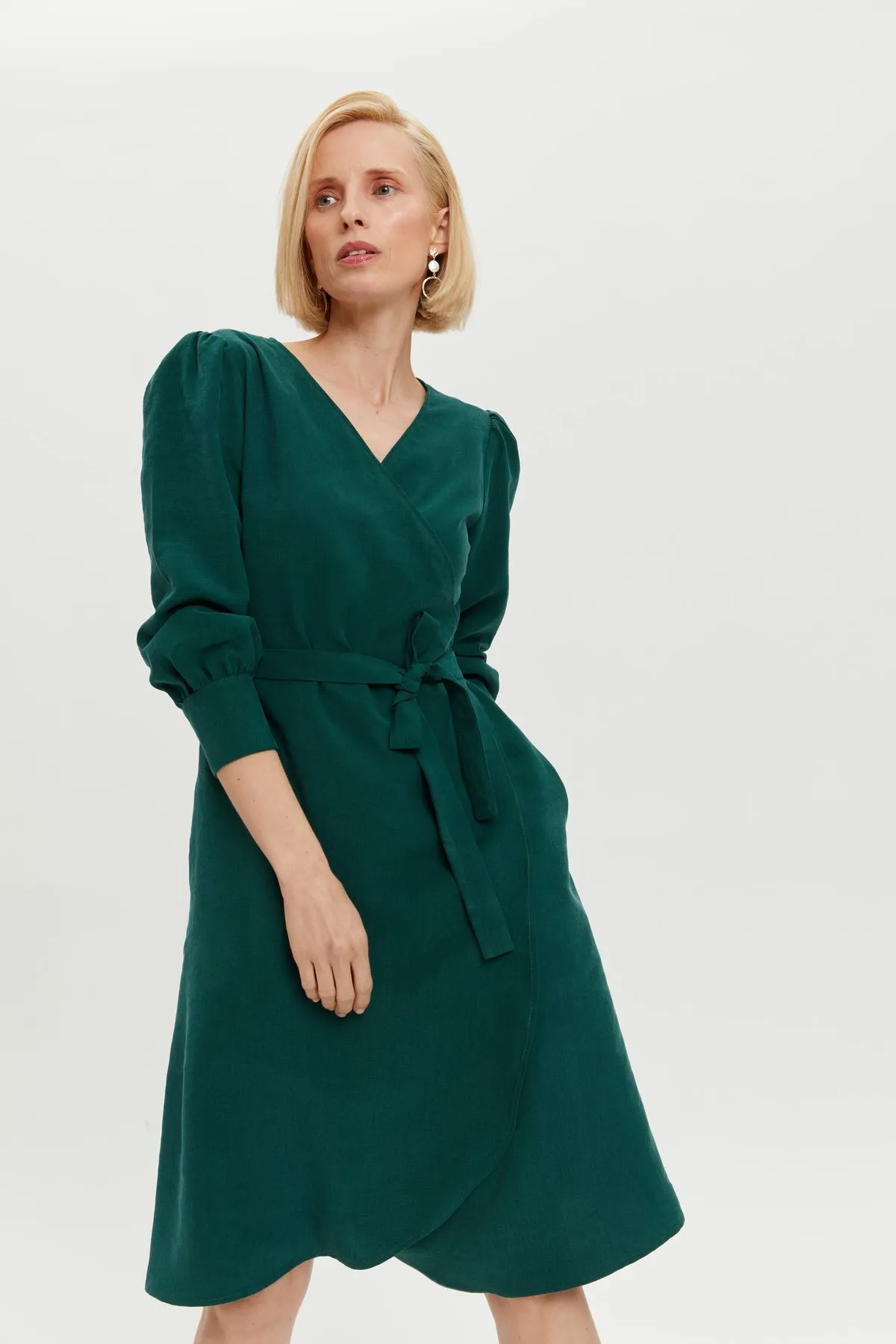 Sophie Dress Dark Green