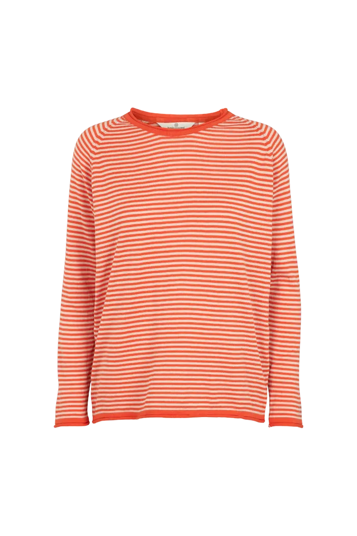 Soya Mini Stripe - Spicy Orange/Rugby Tan