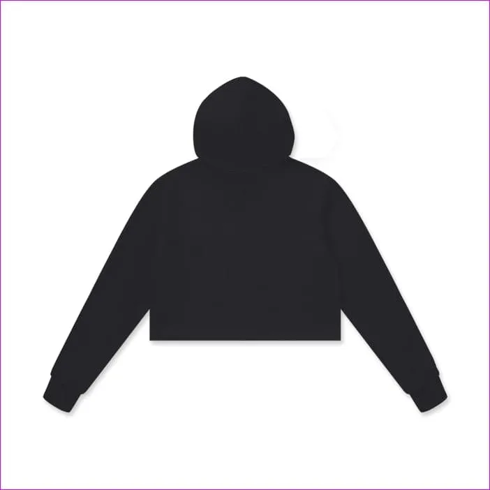 Street Art 2 Women's Cotton Cropped Hoodie - 4 colors