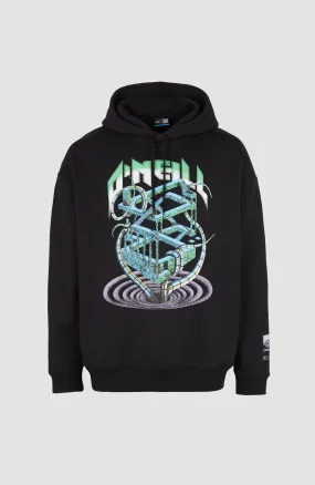 Surf Heroes Graphic Hoodie | Black Out