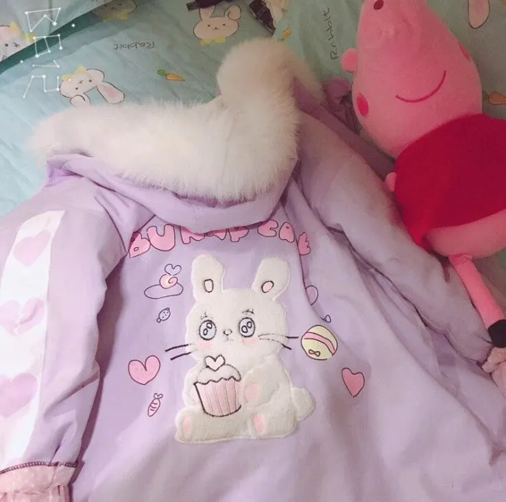 Sweet Bunny Cake Winter Coat