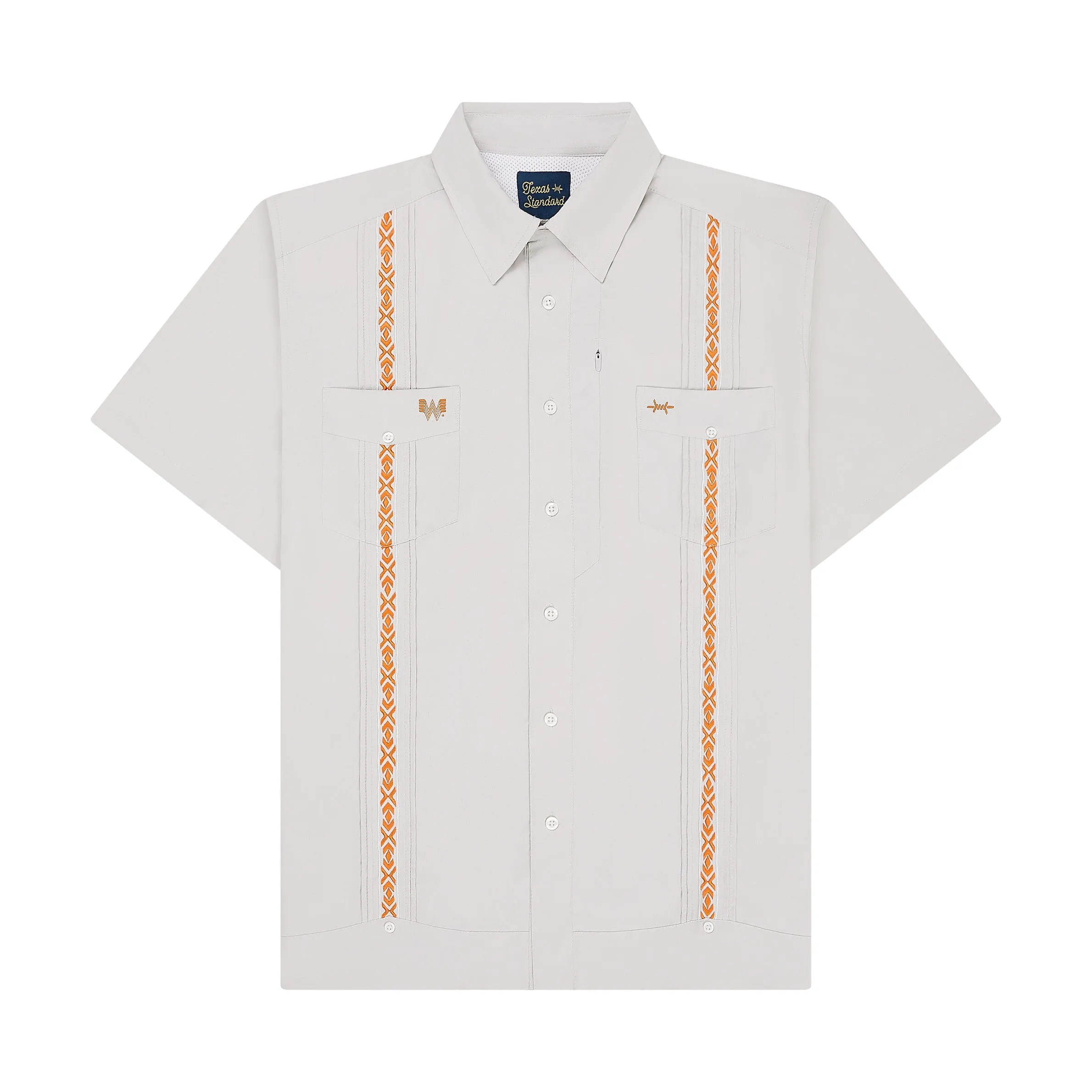 Texas Standard  Grey Libre Guayabera