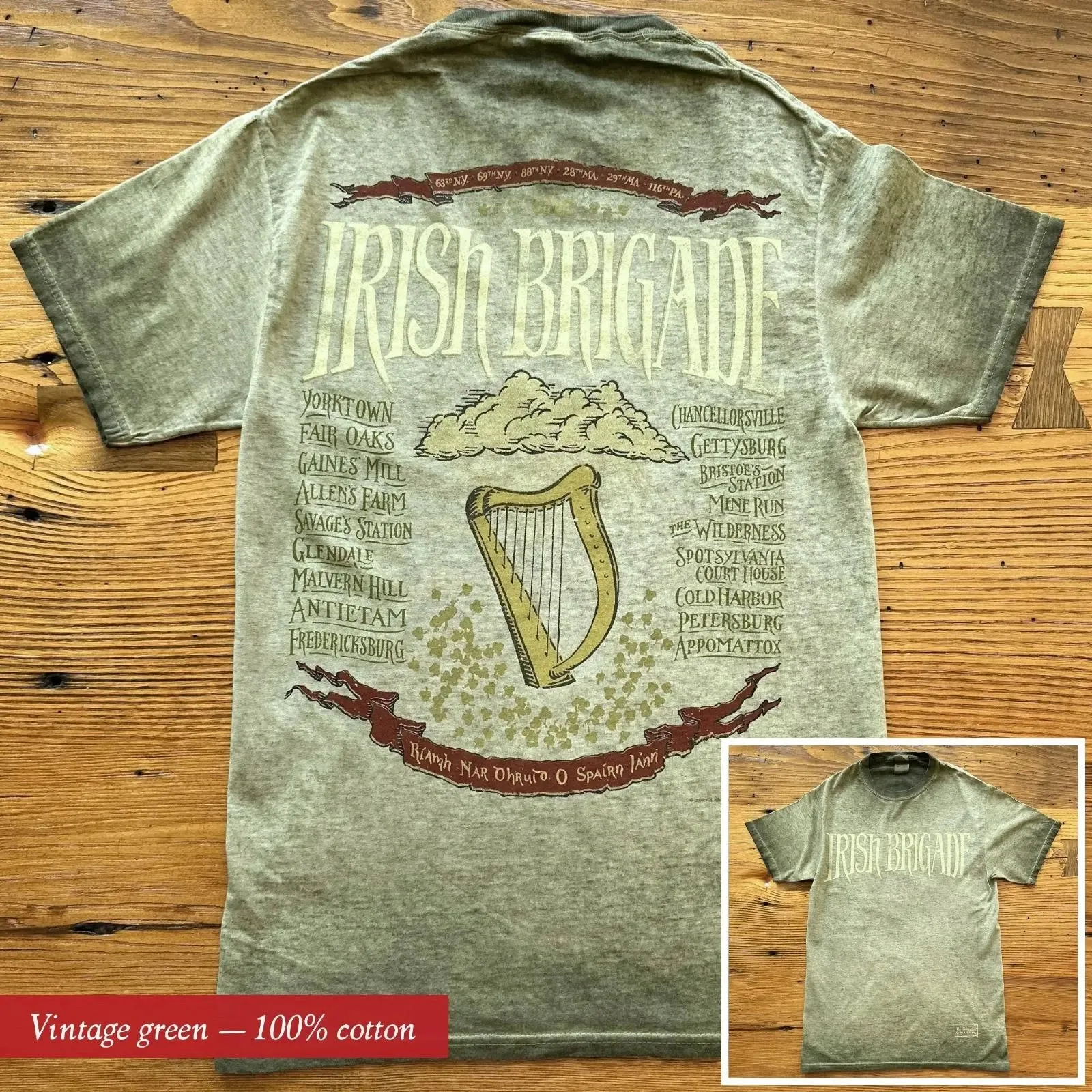 The Civil War "Irish Brigade" Shirt