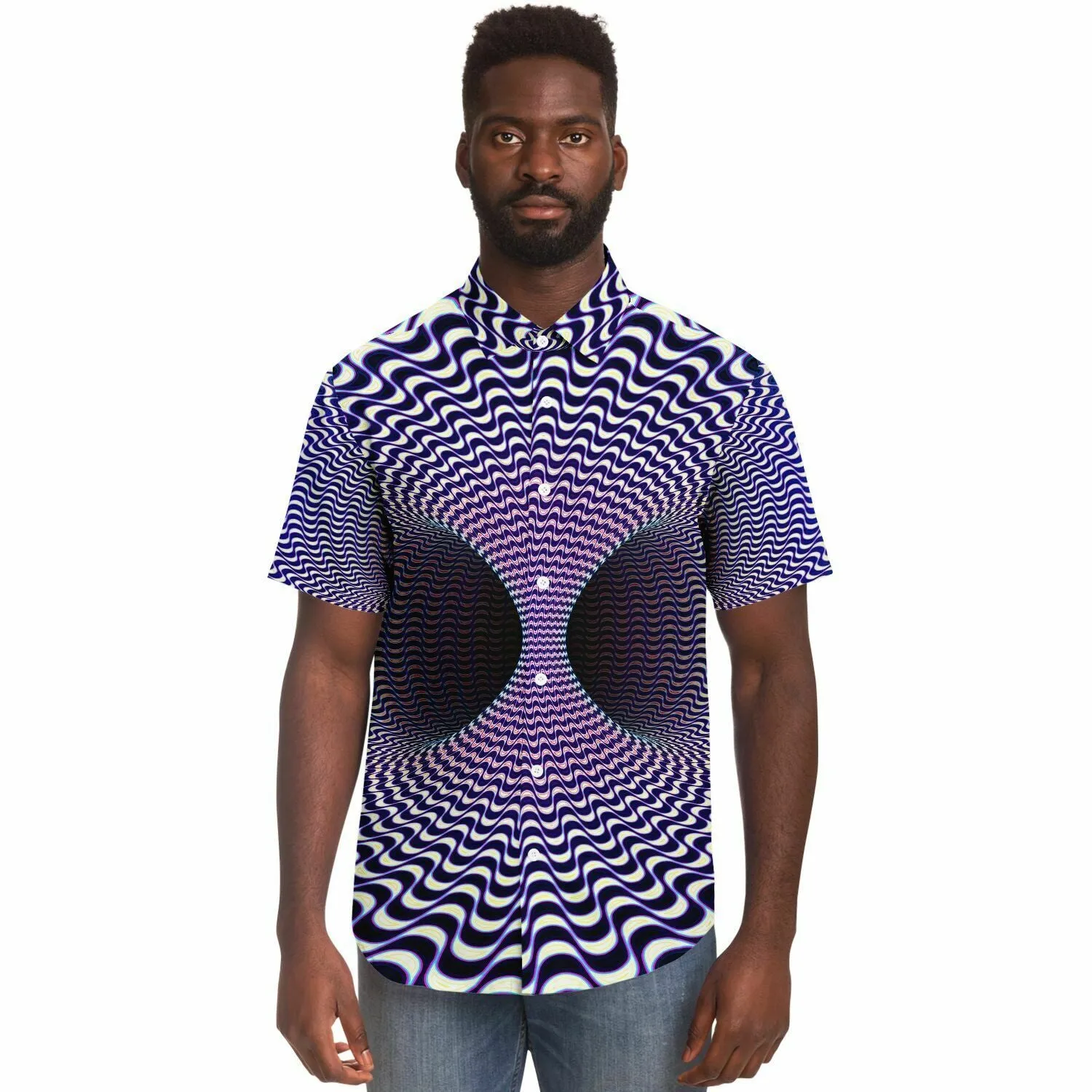 Tingling Torus Button Shirt | Rob Mack