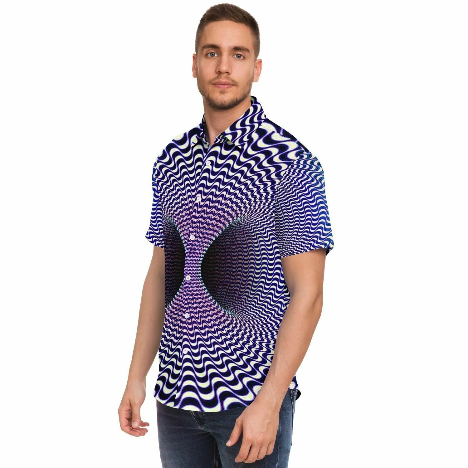 Tingling Torus Button Shirt | Rob Mack