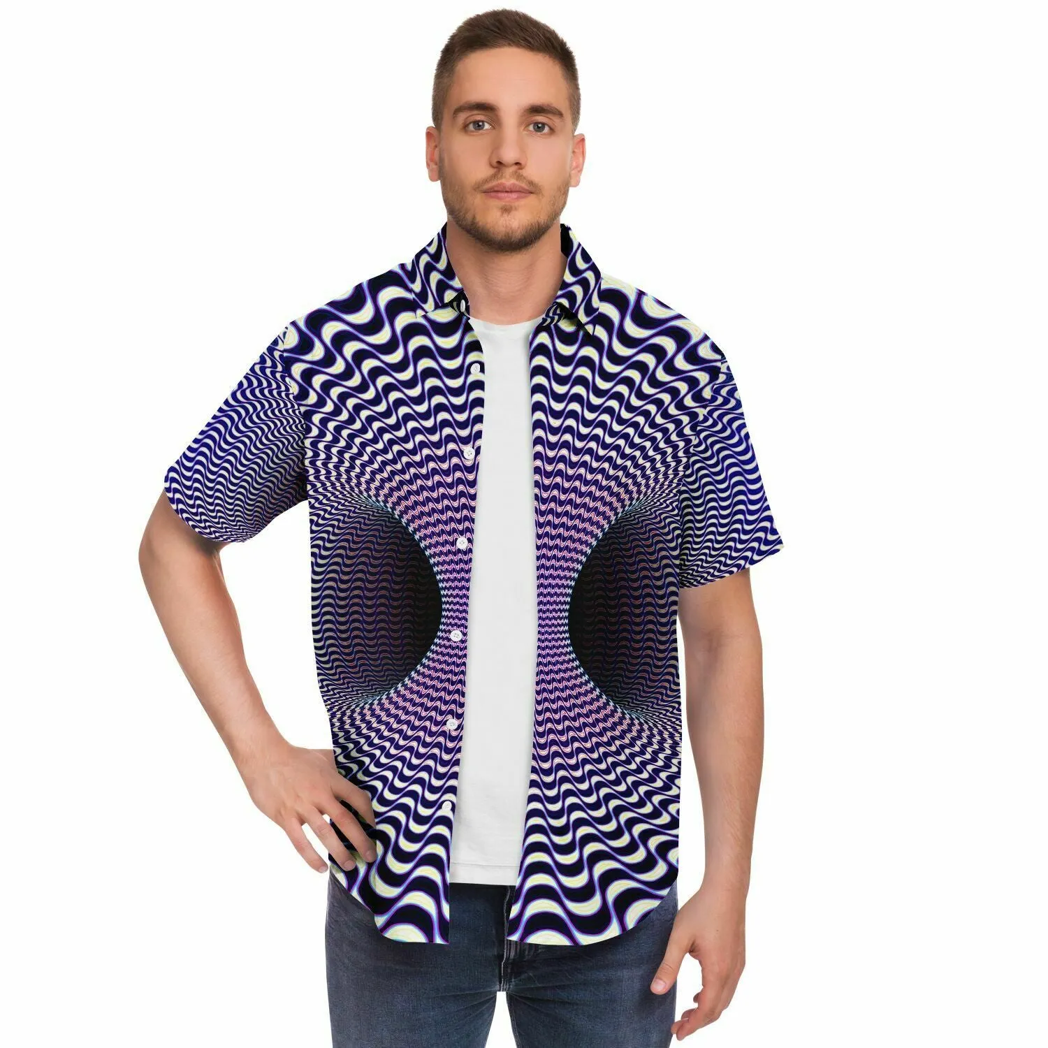 Tingling Torus Button Shirt | Rob Mack