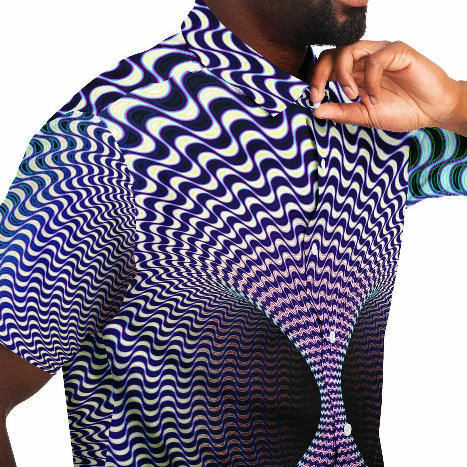 Tingling Torus Button Shirt | Rob Mack